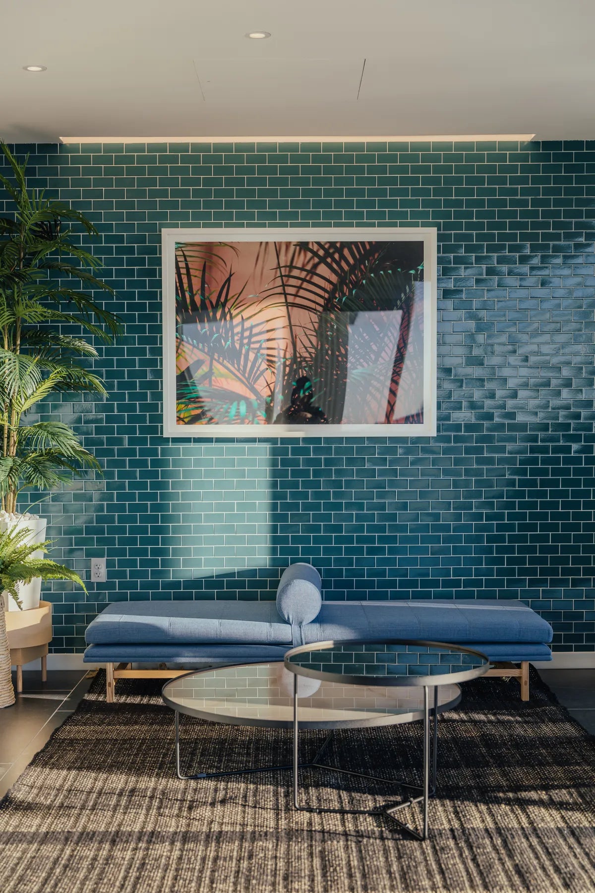 2018 Img Commercial Hi Res Rights Factioned Design 7 Seventy House 14Th Floor Clubroom Accent Wall Lobby Reception Offset Ceramic 2X4 Prussian Blue Fc235032 1