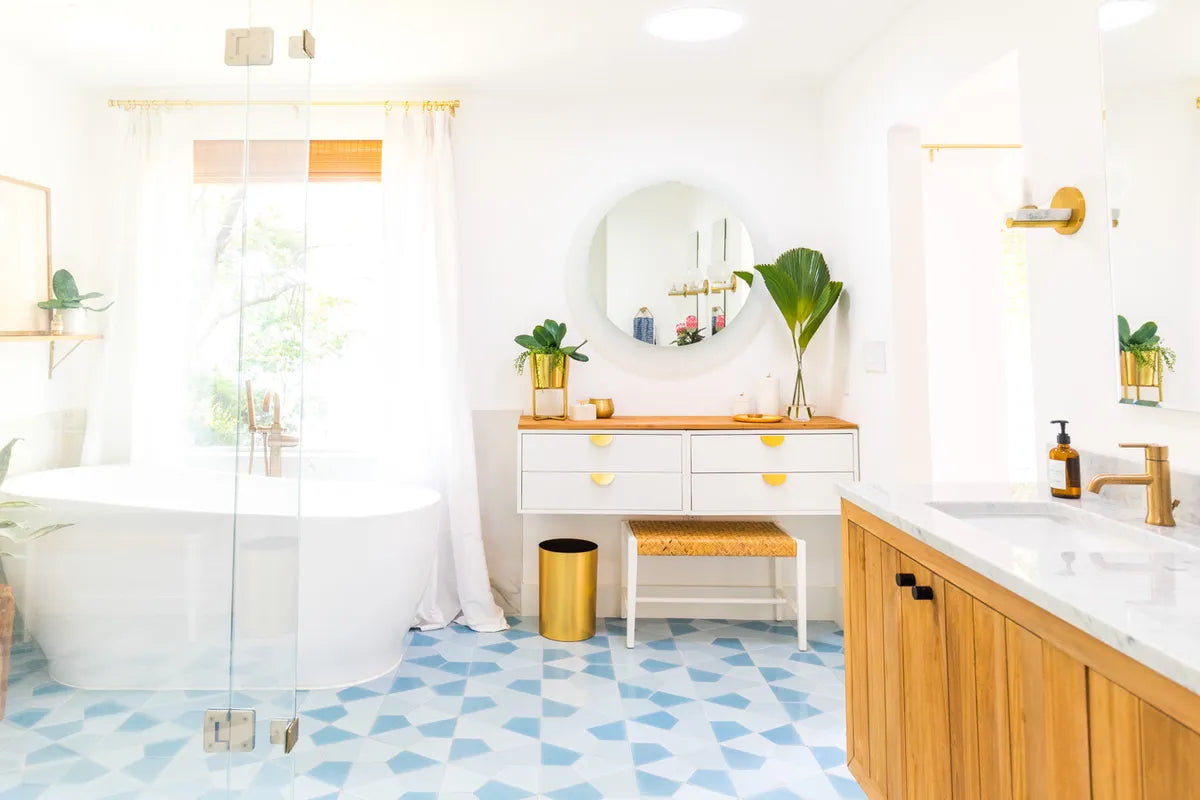 2019 Q4 Image Hi Res Full Rights Residential Influencer Sugar And Cloth Ashley Rose Bathroom Master Floor Tile Hexite Blend Morning Thaw Crater Lake Caribbean Full 3 Fc261672