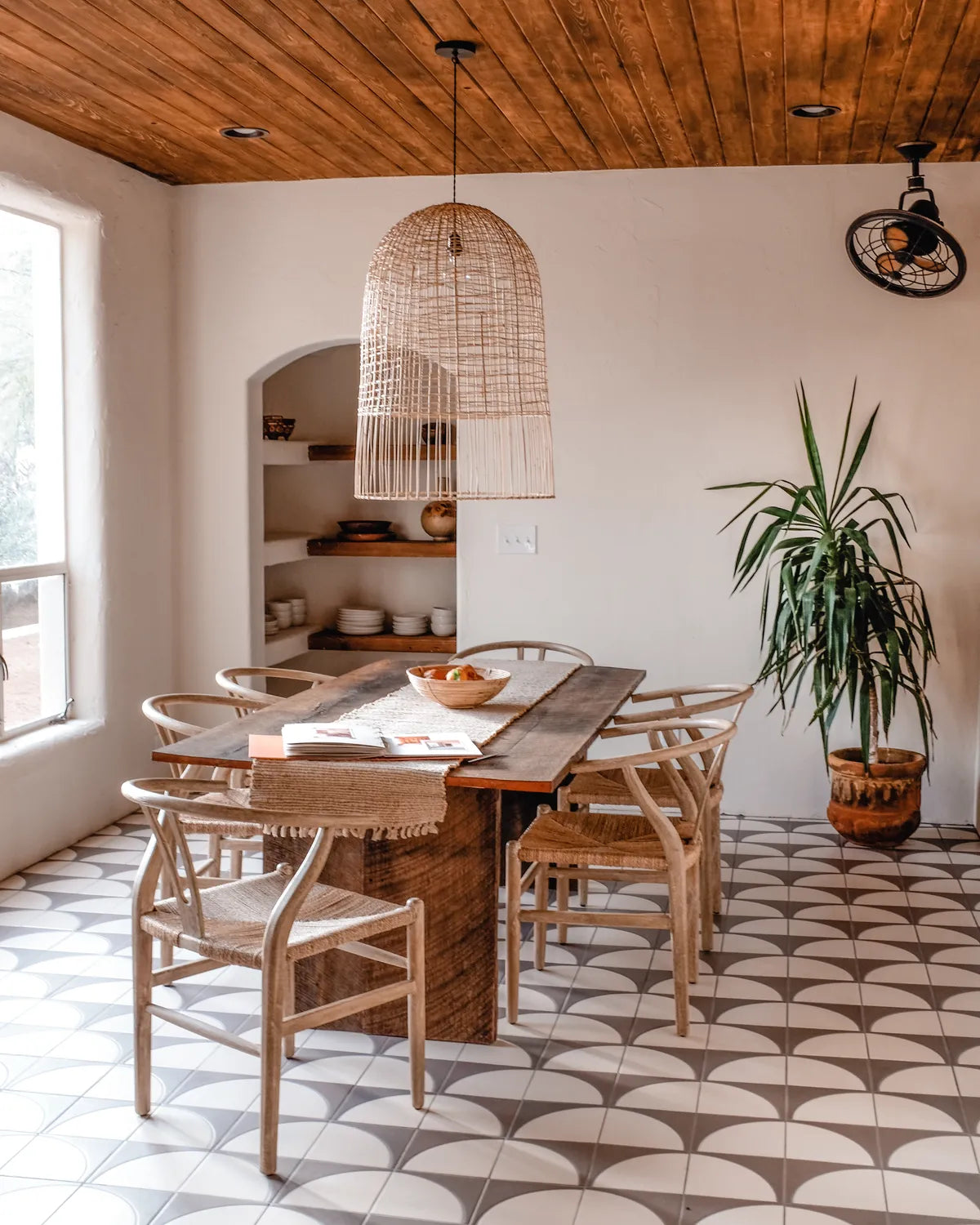 2020 Q1 Image Hi Res Full Rights Sara Rich Combs Influencer Joshua Tree House Posada Living Dining Room Floor Handpainted Tile Agrarian Fallow Offset Custom 4 Fc265955