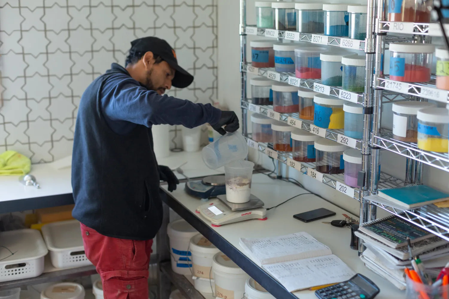 2019 Q4 Innovation Lab Glaze Mixing Water