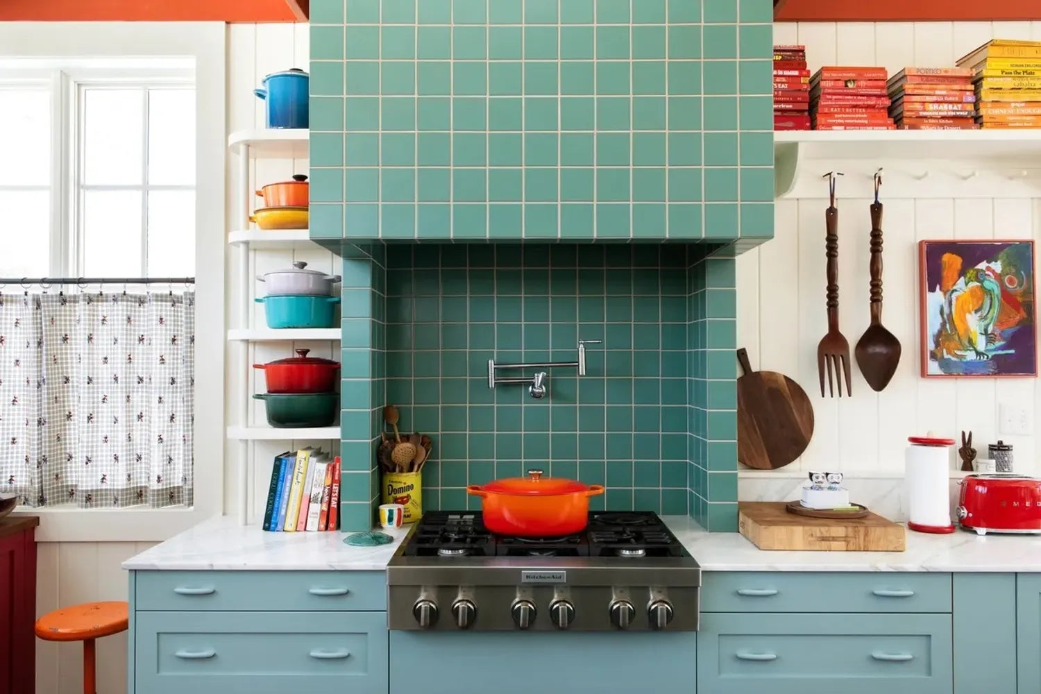A Tiled Range Hood Changes Everything