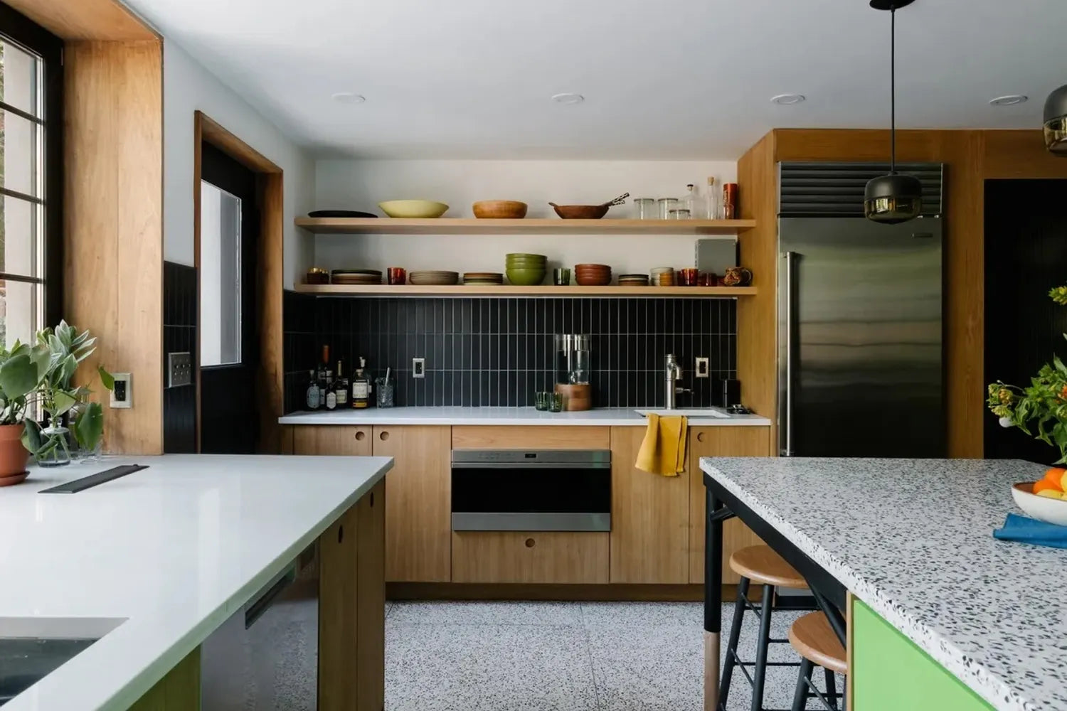 Black Kitchen Tiles Can Brighten Your Space
