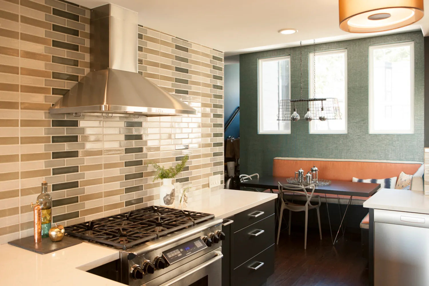 Fireclay Tile Kitchen Loczi Design White Body