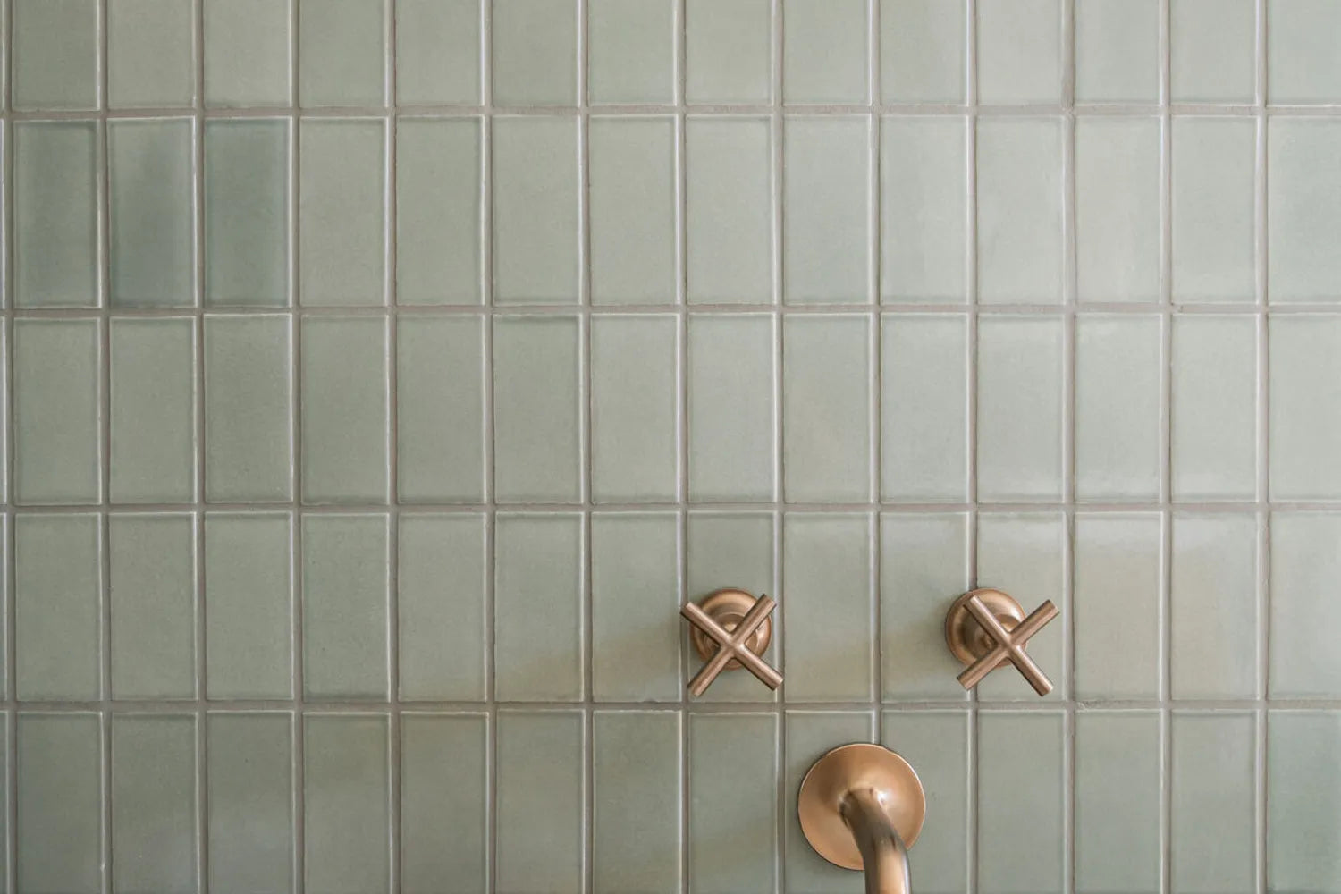 Sage Green Tile Mandy Moore Rosemary Bathroom LEAD