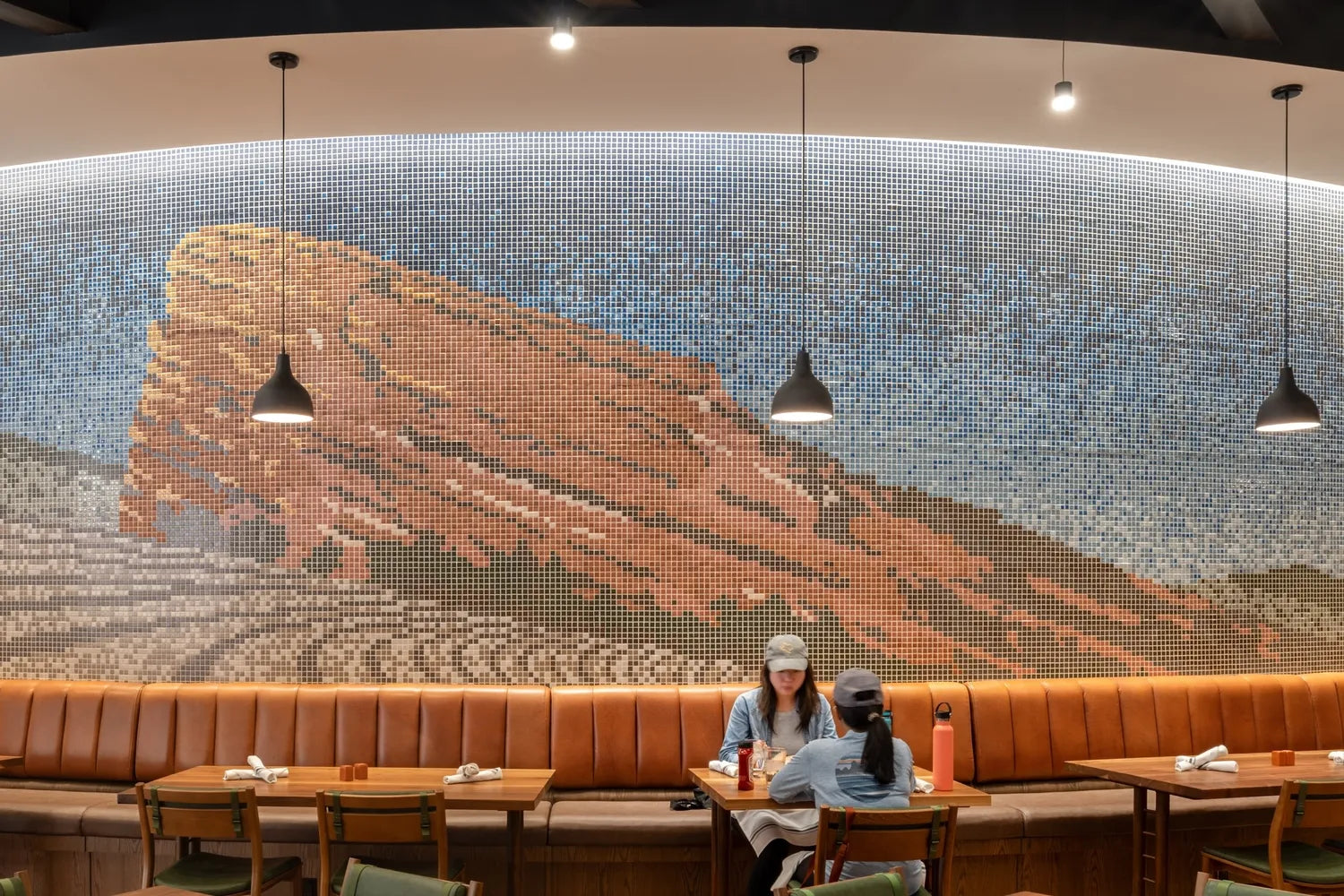 Project Spotlight Red Rocks Custom Mosaic Mural