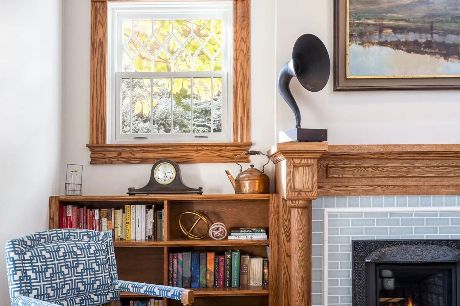 Craftsman style living room