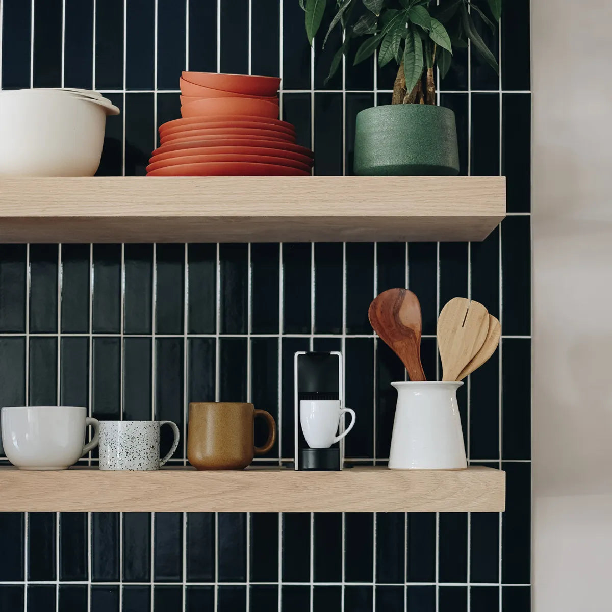 2017 Q4 Image Commercial Influencer Wit Delight Studio Kitchen Tile Straight Set Navy Blue 2X8 Detail 2