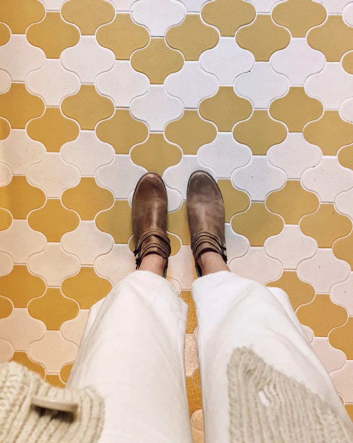 2018 Q1 Image Commercial Influencer Joshua Tree House Assembly Photograher Margaret Austin Gym Work Space Entryway Tile Floor Paseo Sunflower Tusk Abrasive With Feet