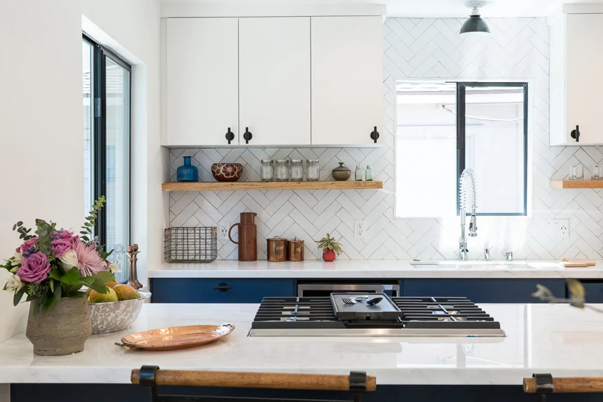2018 Q1 Image Residential Tradecraft Kitchen Backsplash Brick Herringbone Snow Full 4