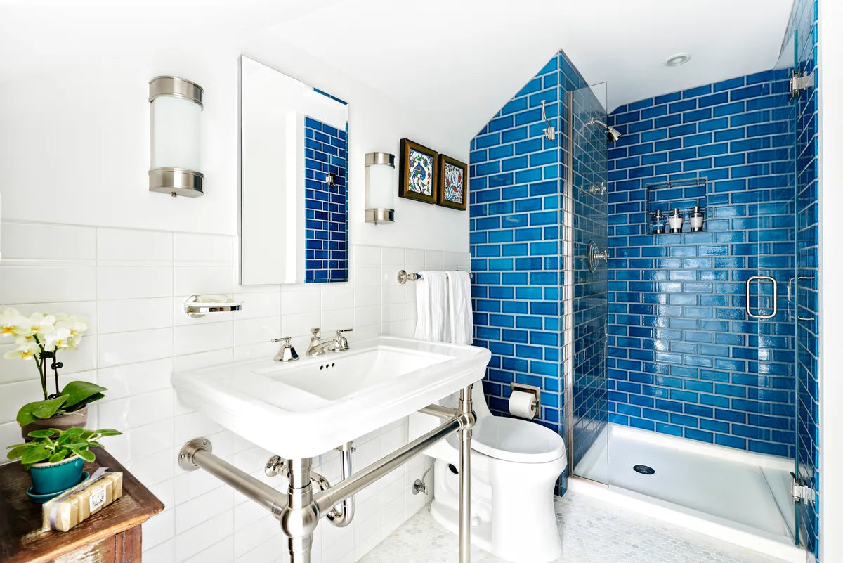 3X6 Adriatic Sea Bathroom Shower Photographer Pratt And Kreidrich 2