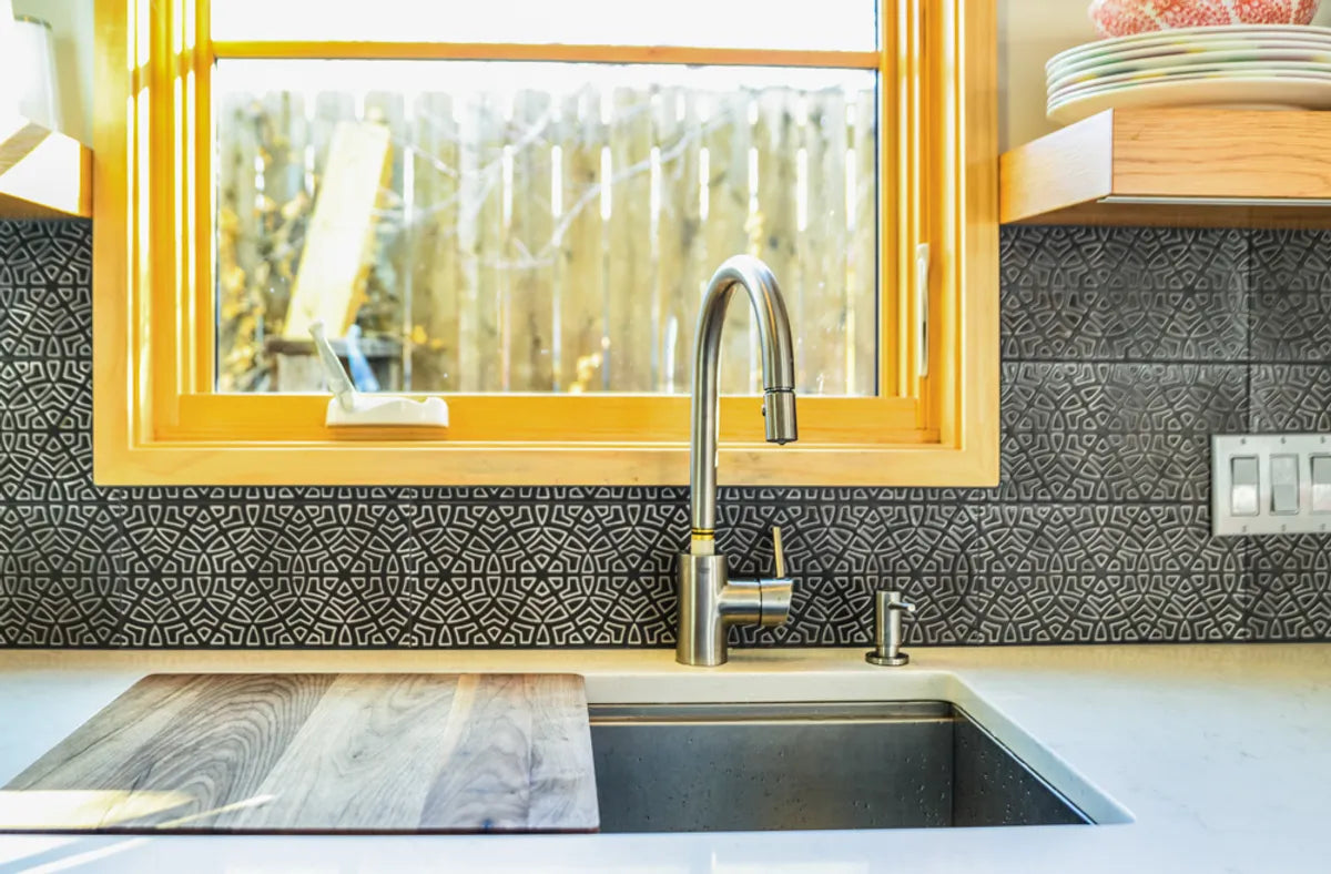 Dark Motif Handpainted Kabuki Sphere Kitchen 2