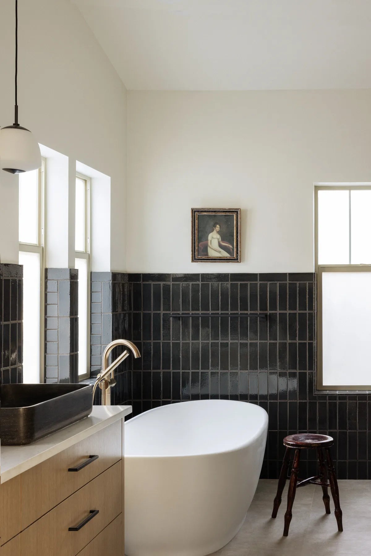 New traditional brick wall bathroom tile 1