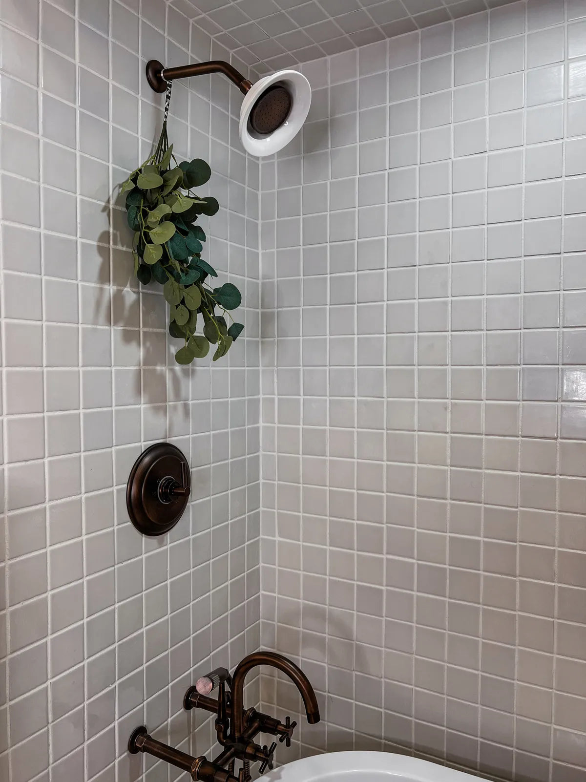New traditional modern shower floor grey tile 10