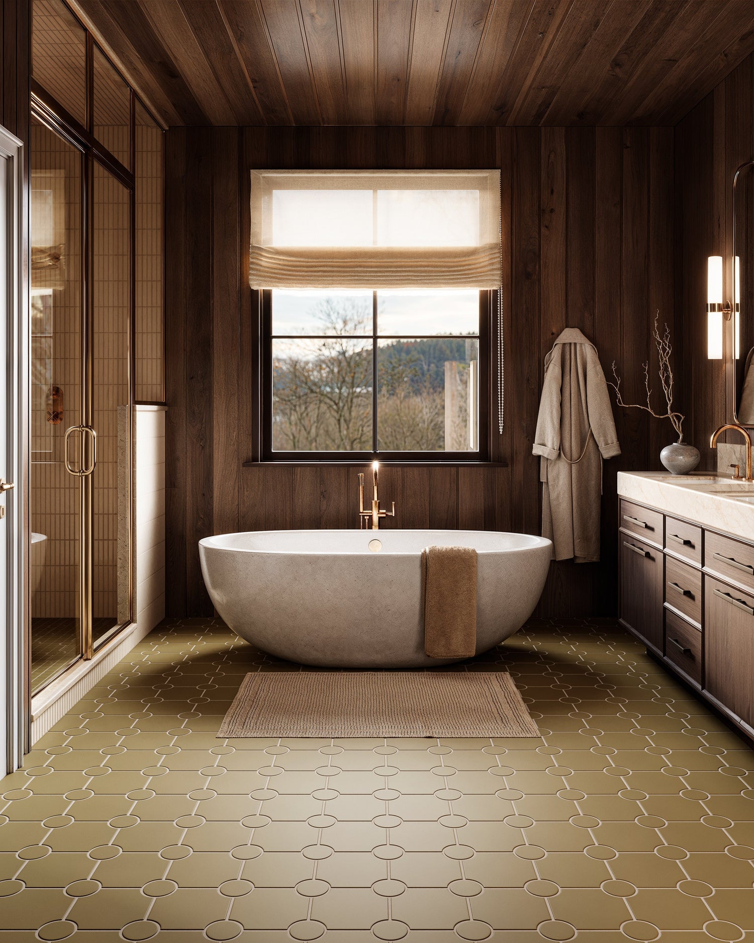 Chaparral & Sweet Pea Cabin Bathroom
