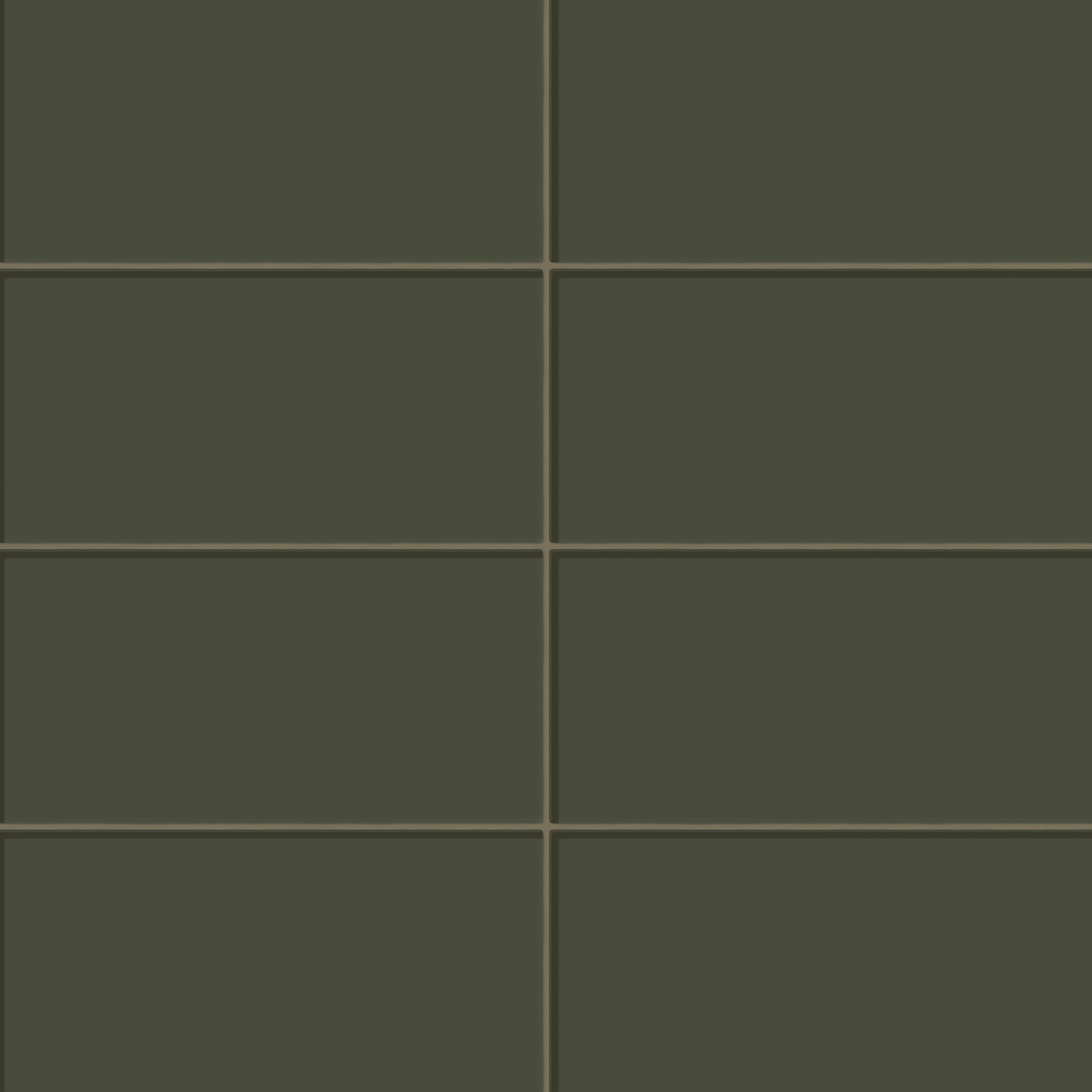 6x12 Glass Tile in Roadrunner Gloss
