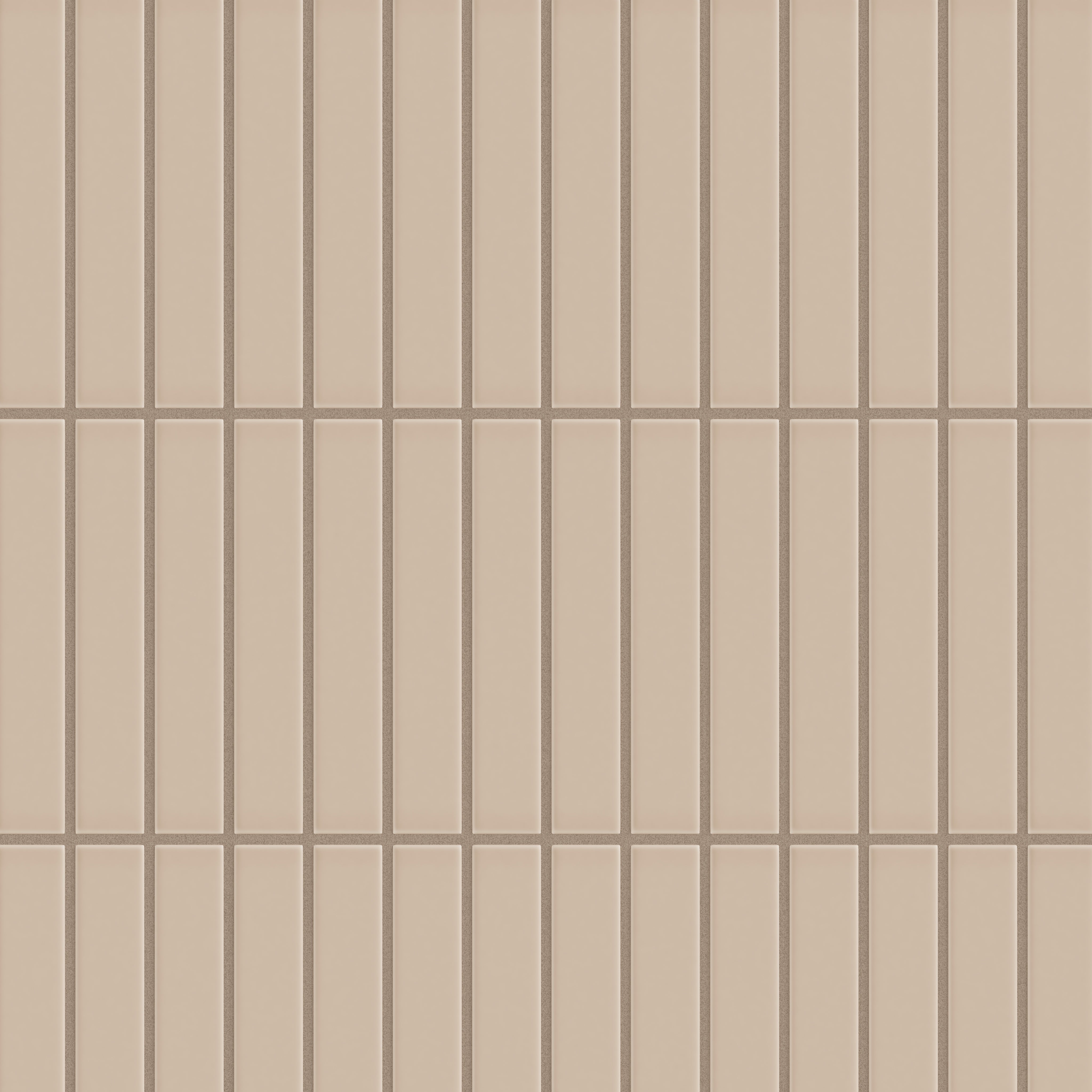 1x6 Straight Set Sheeted Original Ceramic Mosaic Tile in Sweet Pea Matte