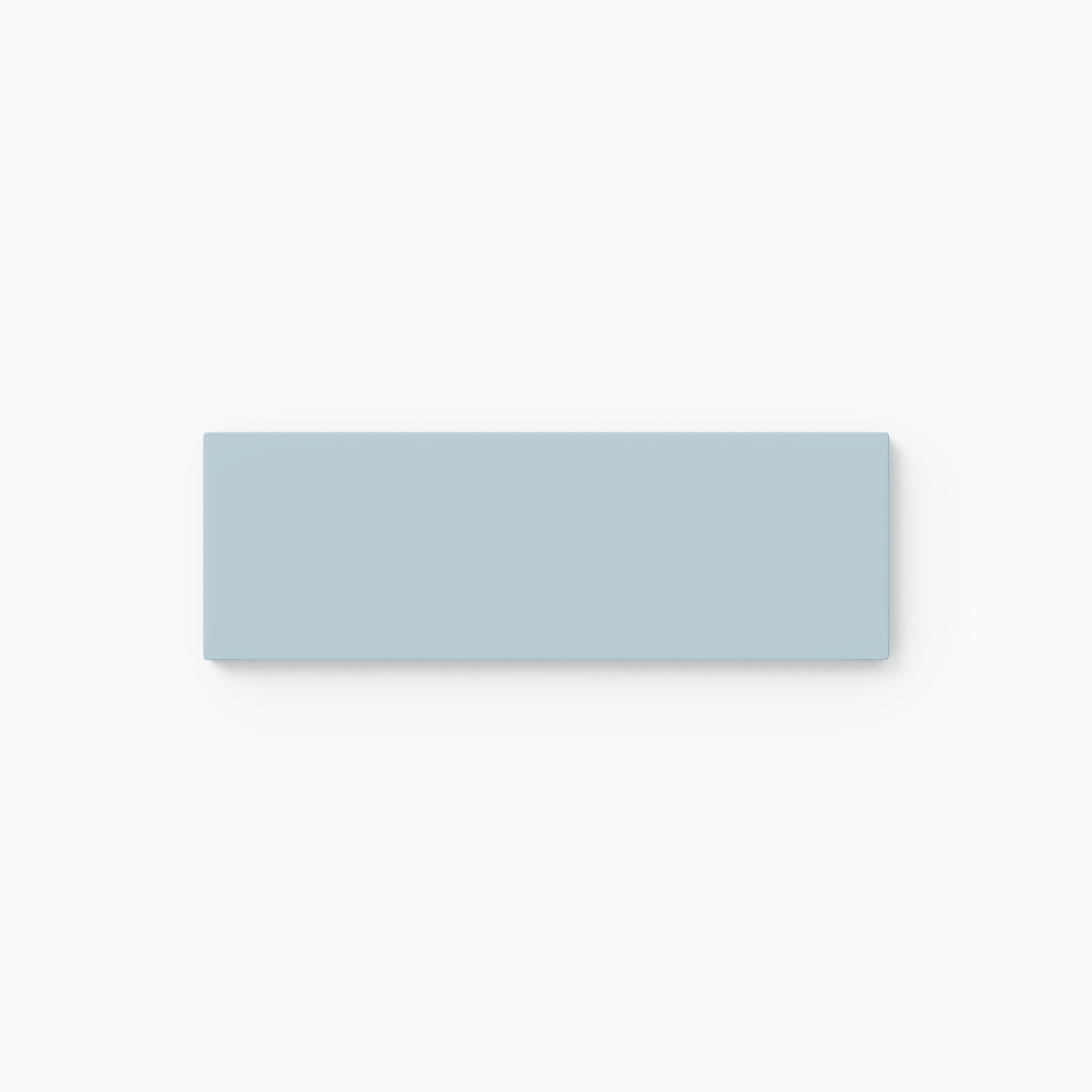 2x6 Natural Press Ceramic Tile in Egyptian Blue Matte