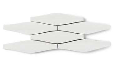 Wave Original Ceramic Tile in Frost Matte