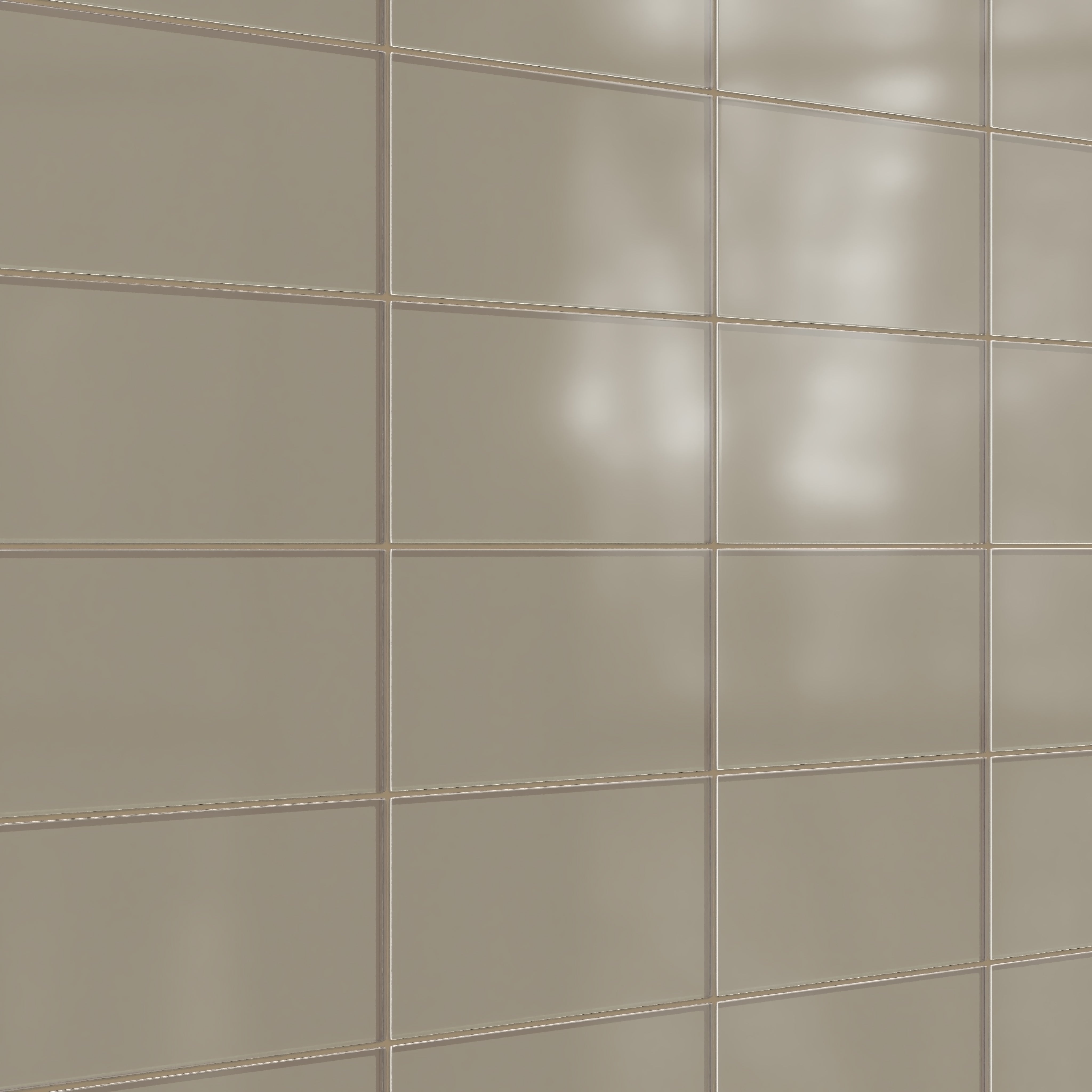 6x12 Glass Tile in Quail Matte