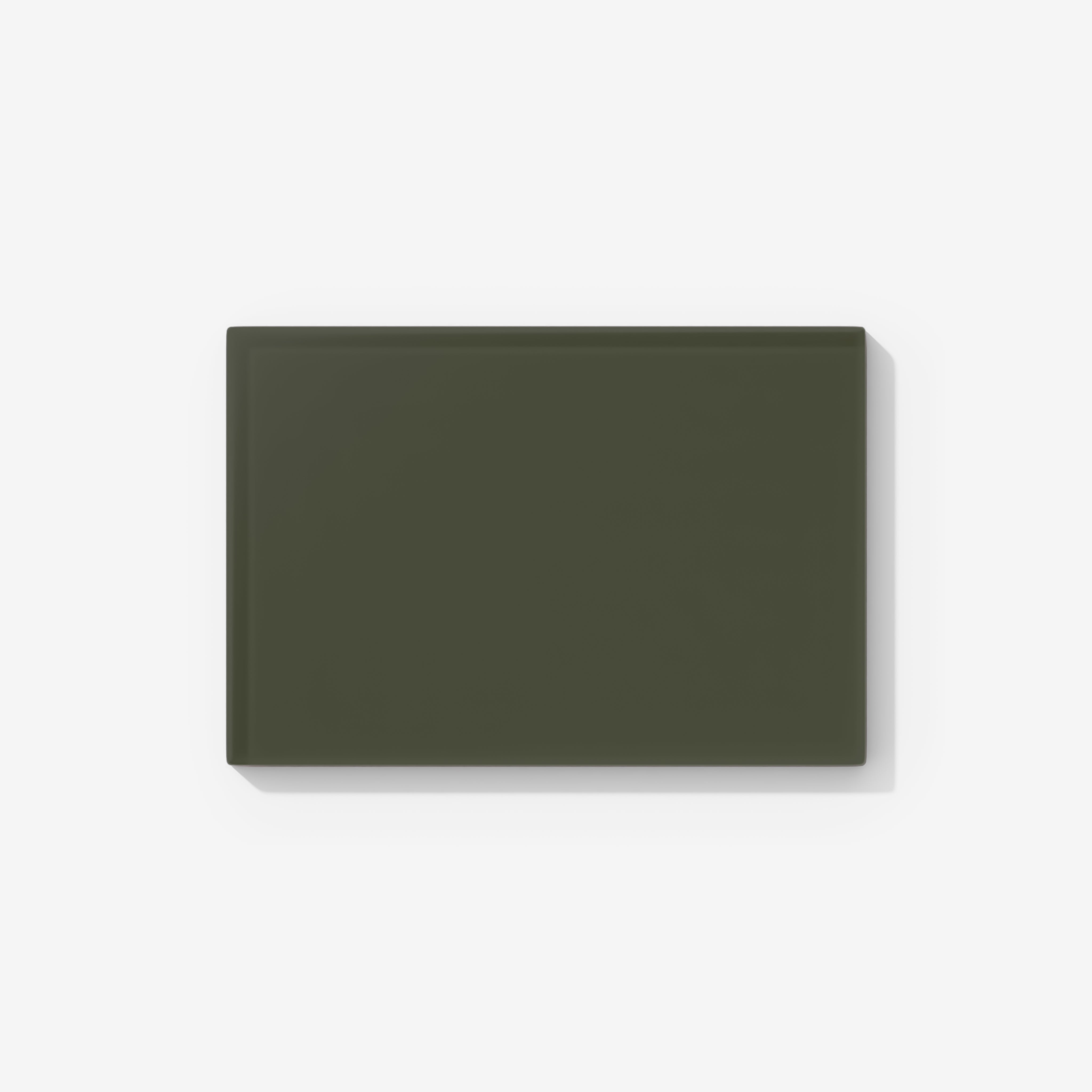 4x6 Glass Tile in Roadrunner Matte