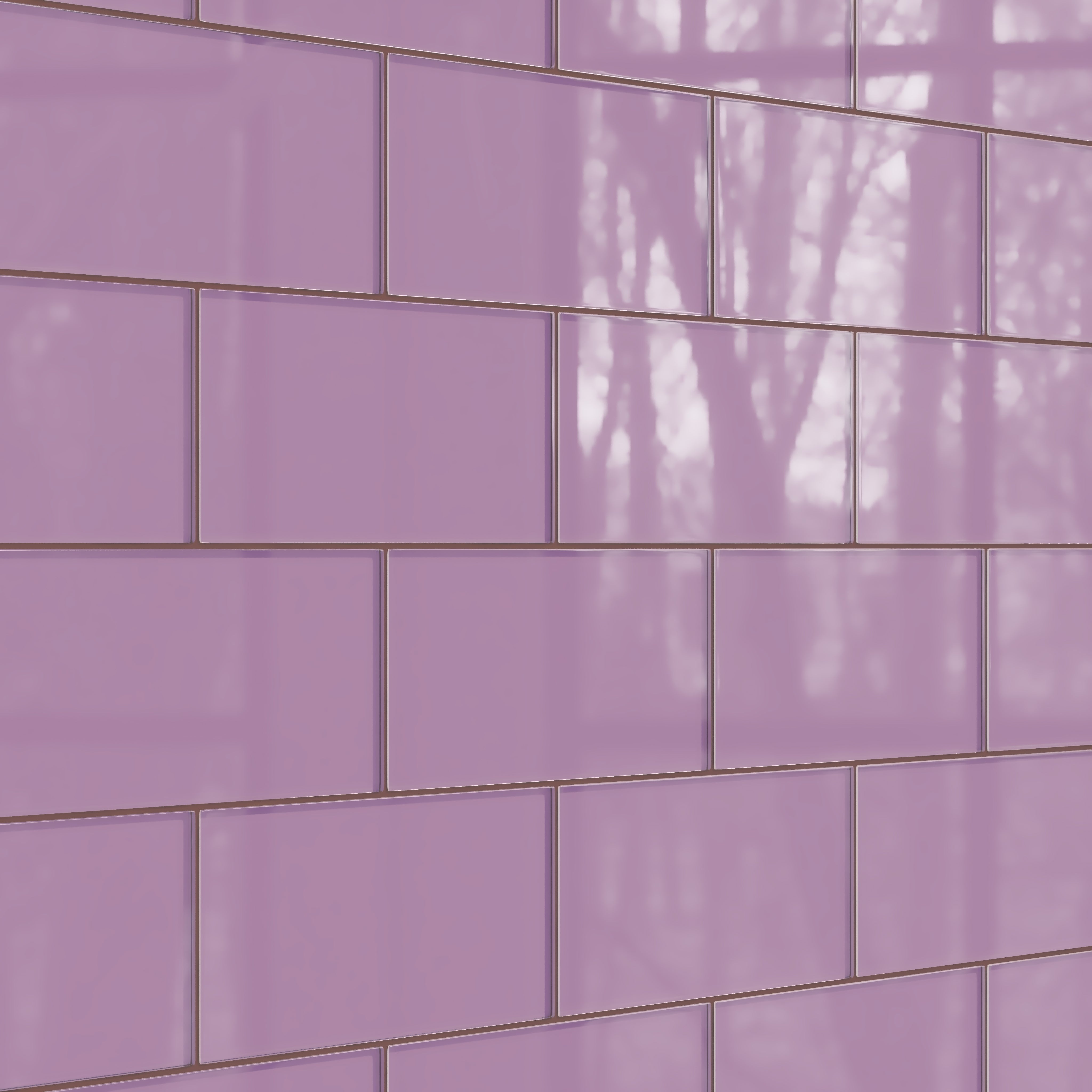 6x12 Glass Tile in Waxbill Gloss