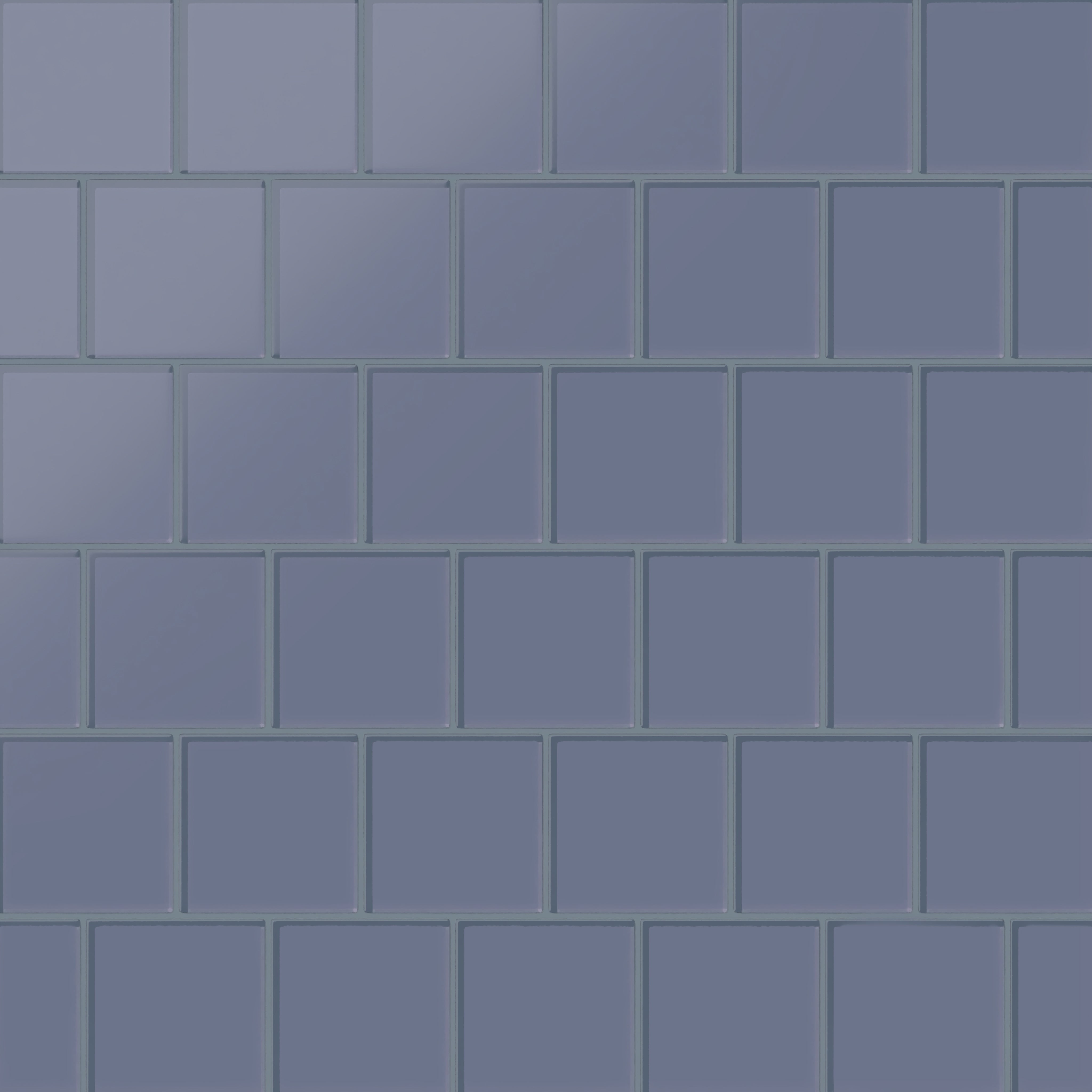 4x4 Glass Tile in Nuthatch Matte