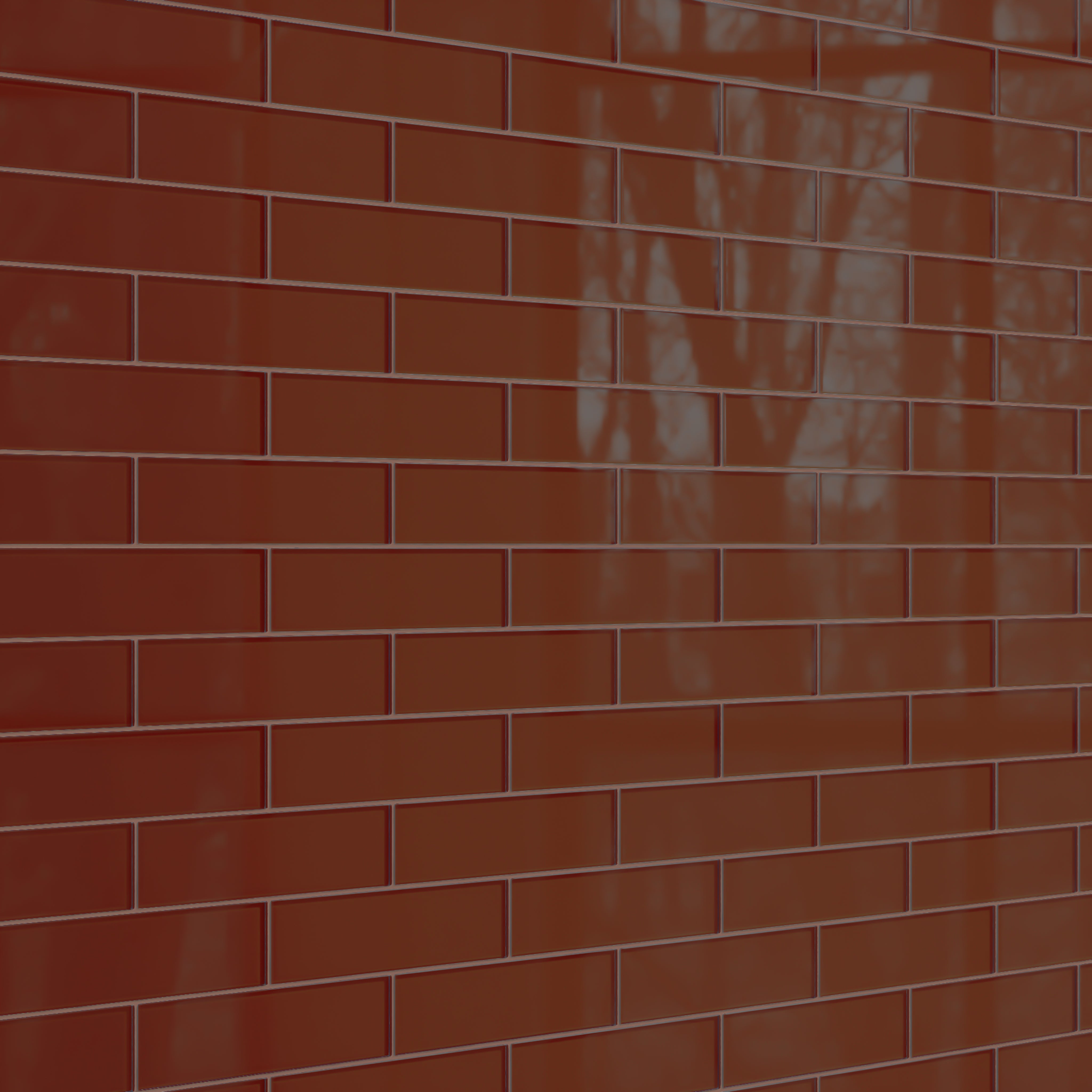 3x12 Glass Tile in Pheasant Gloss