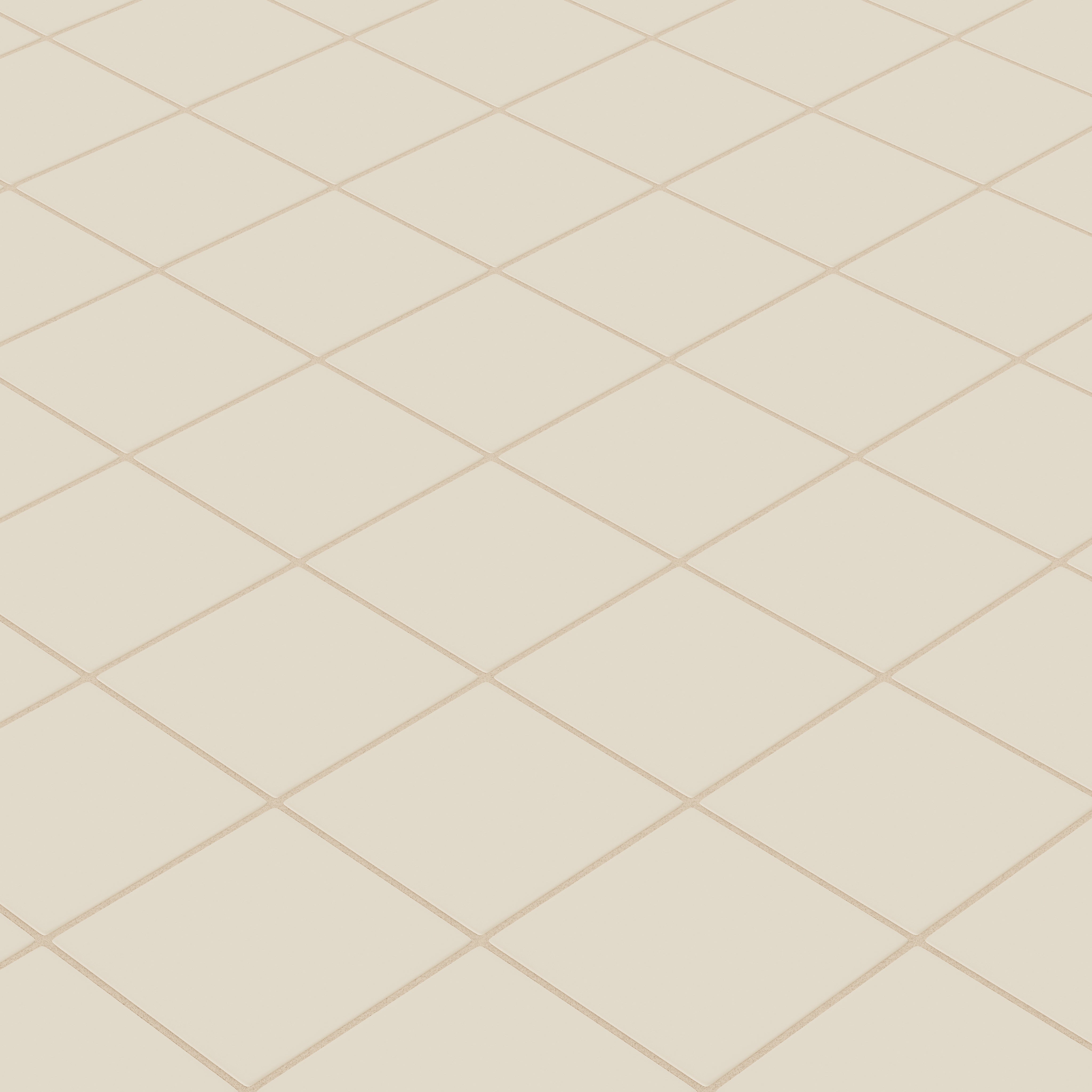 6x6 Original Ceramic Tile in Ivory Matte