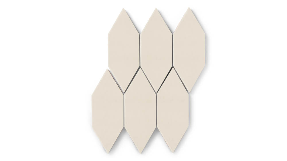 Picket Original Ceramic Tile in Ivory Matte