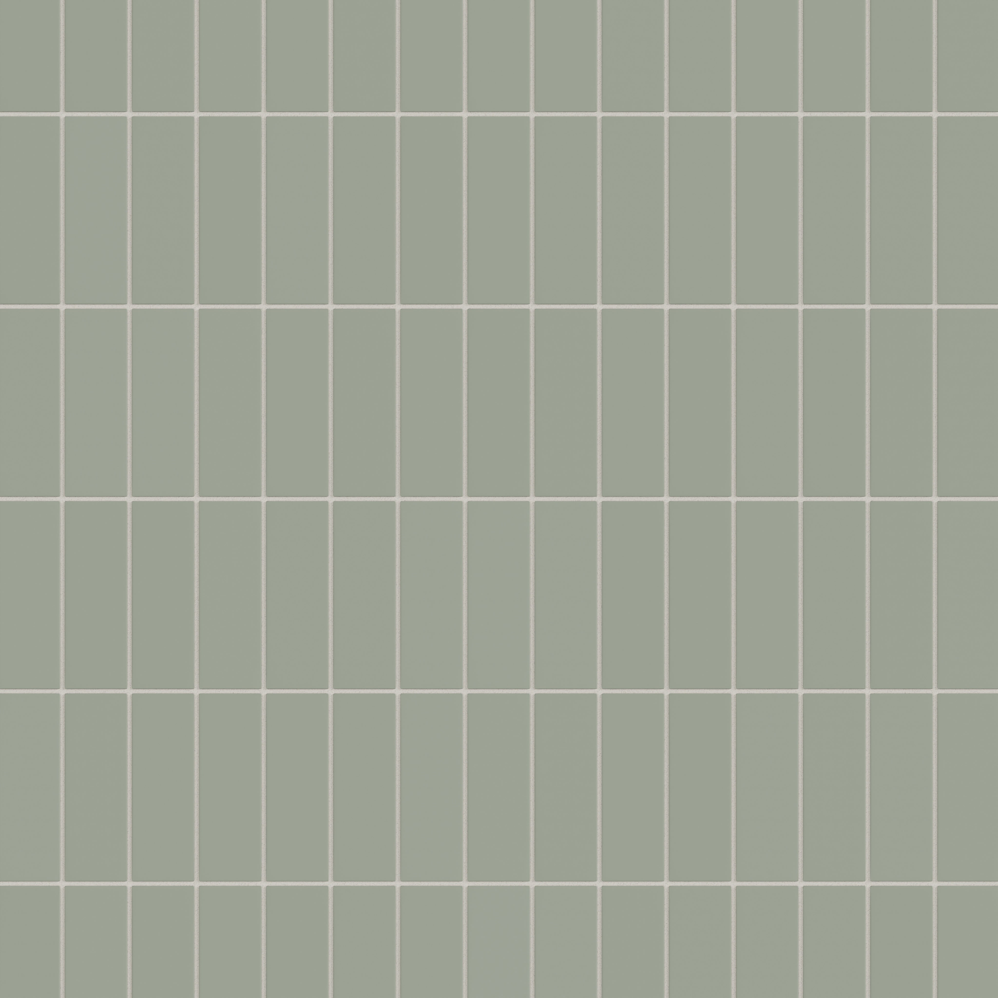 2x6 Natural Press Ceramic Tile in Terre Verte Matte