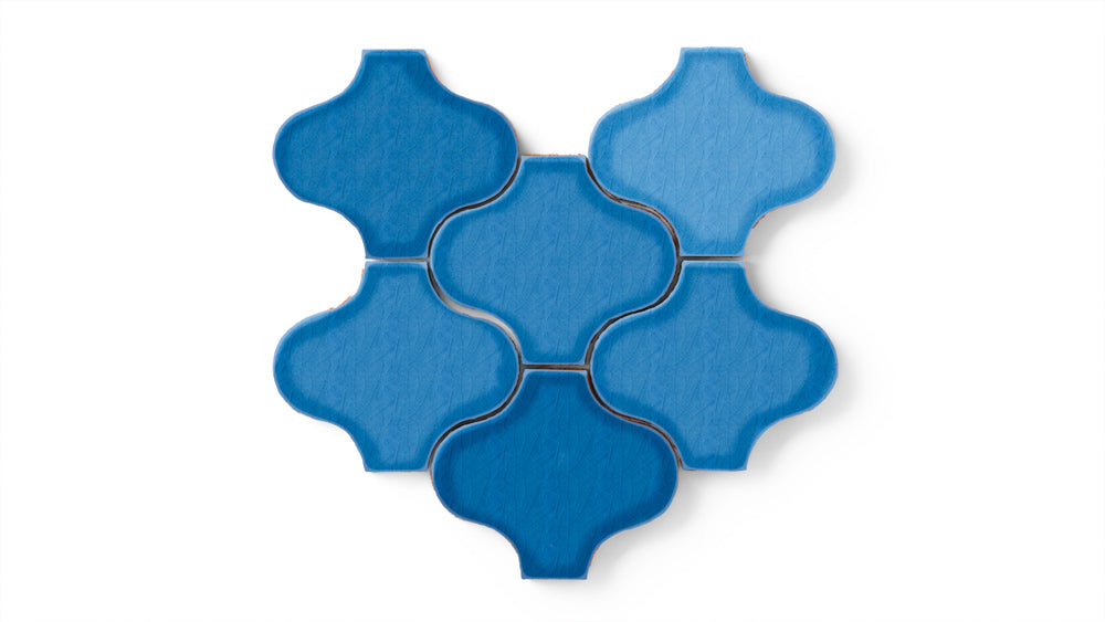 Paseo Original Ceramic Tile in Aegean Sea Gloss
