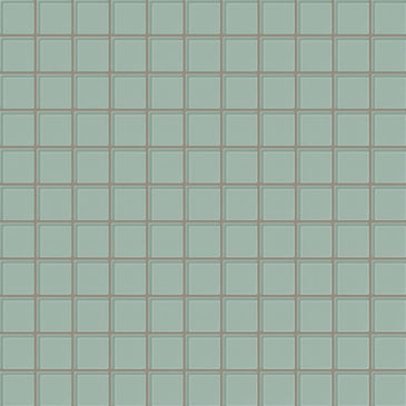 2x2 Straight Set Sheeted Glass Mosaic Tile in Kingfisher Gloss