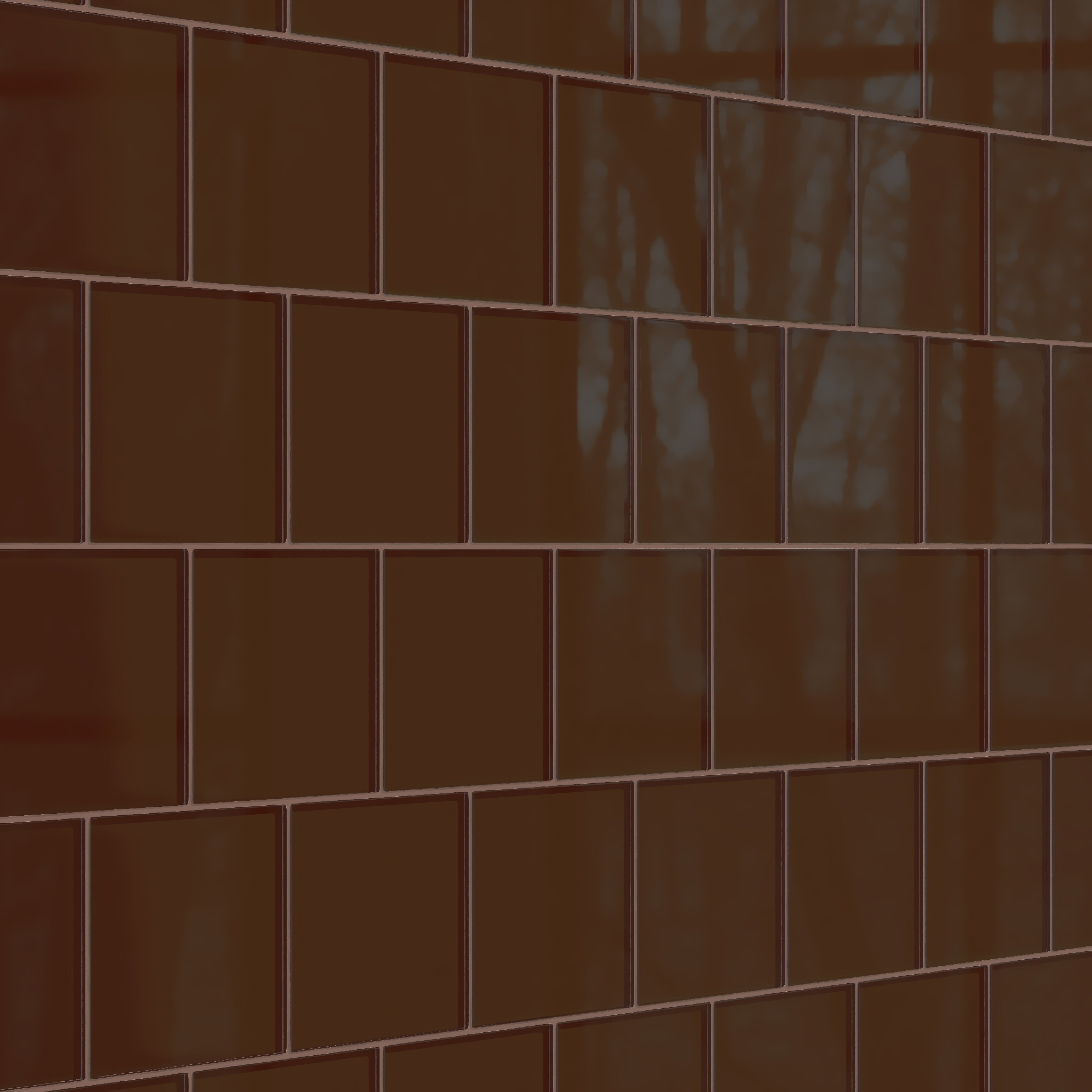 6x6 Glass Tile in Thrasher Gloss