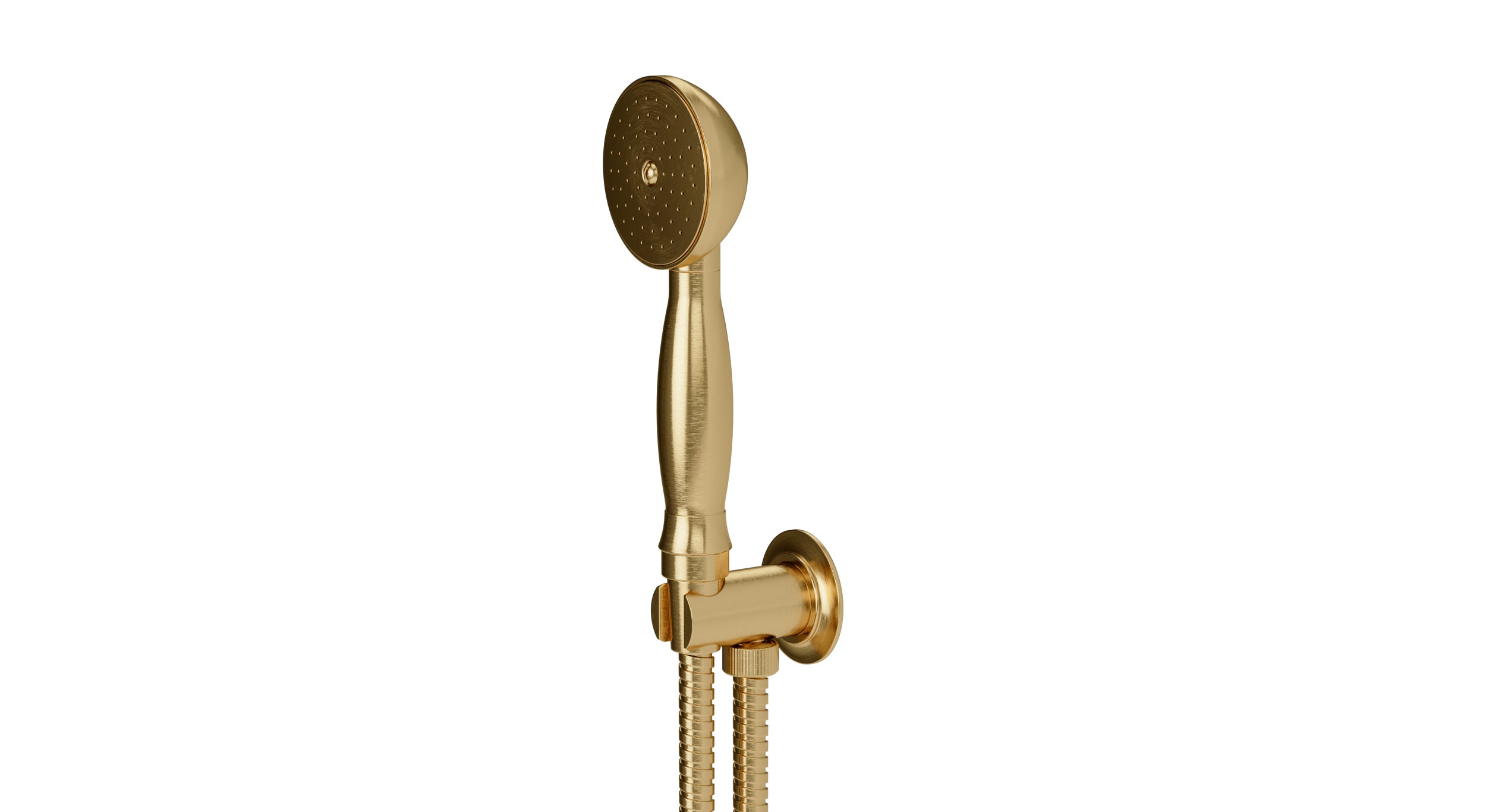 Emerson Wall Elbow with Hook Kit - Less Hand Shower in Satin Brass