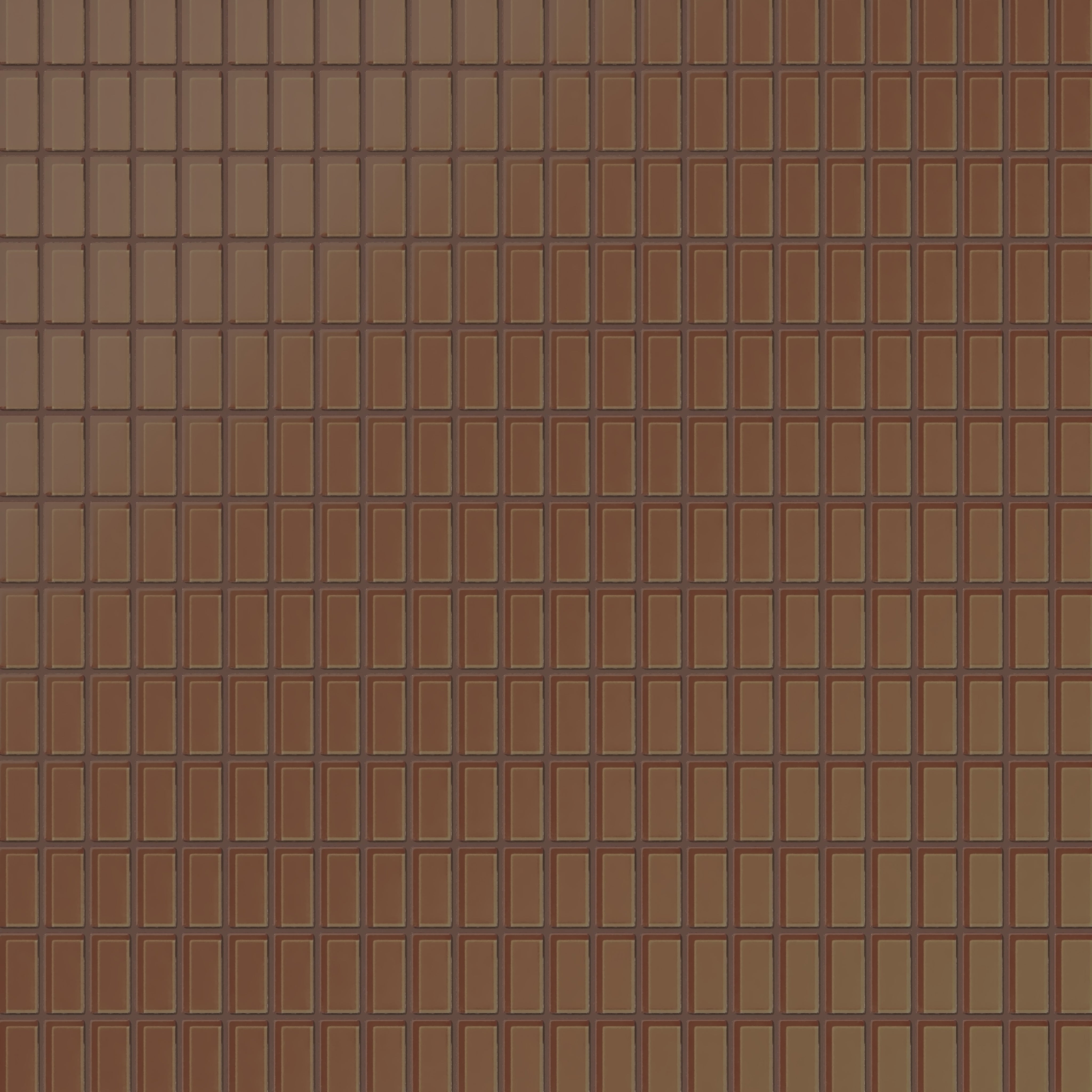 1x2 Straight Set Sheeted Glass Mosaic Tile in Kestrel Matte