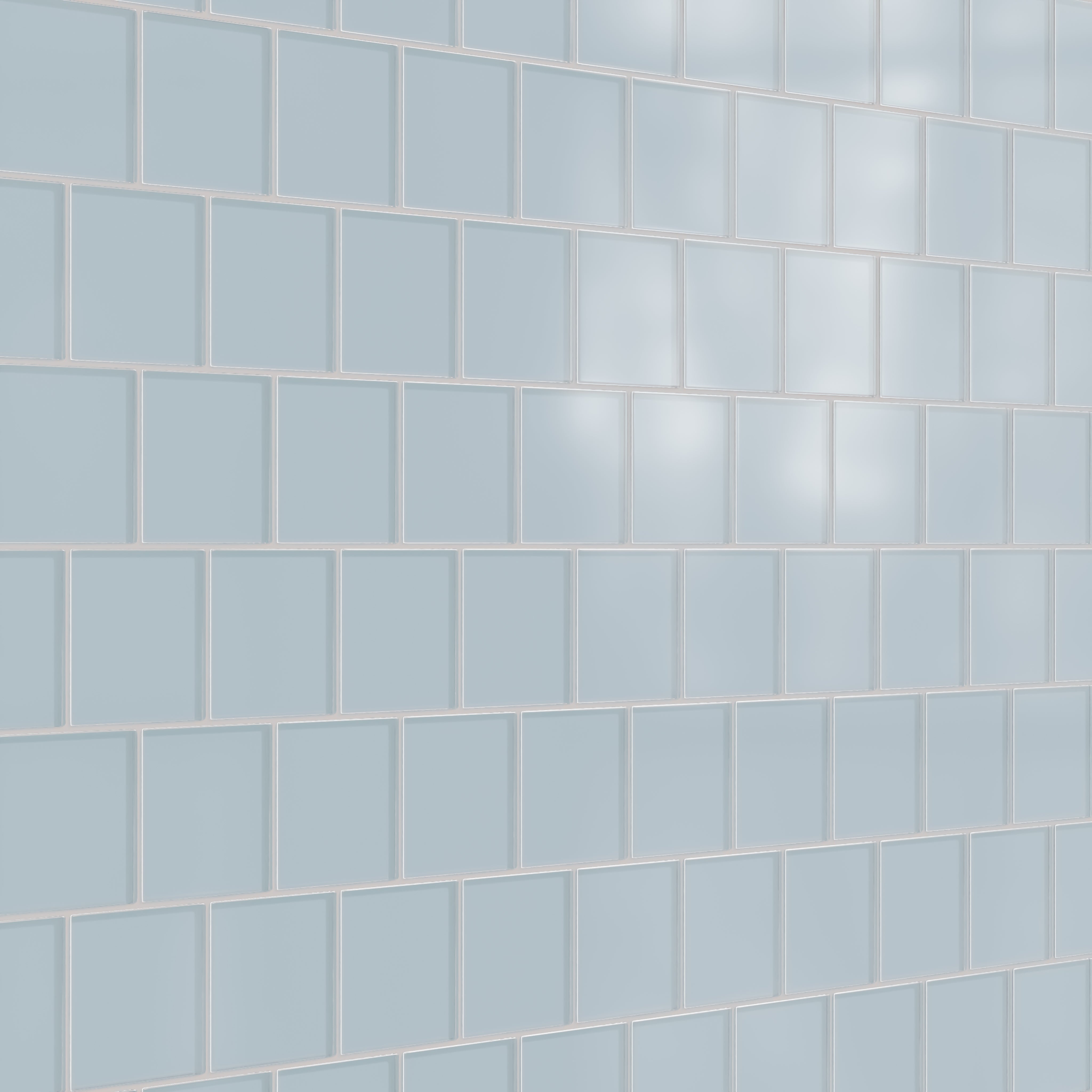 4x4 Glass Tile in Partridge Matte