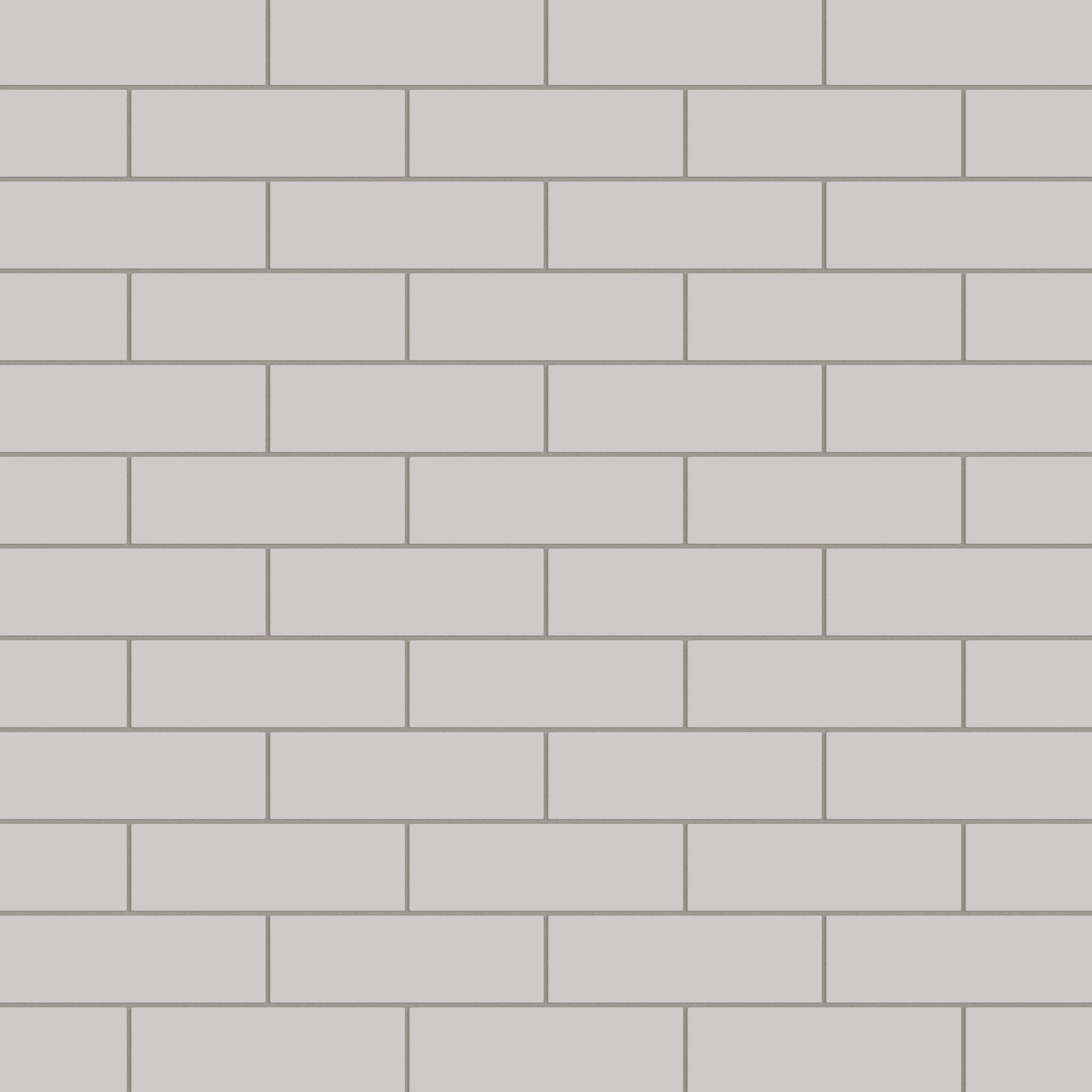 3x9 Natural Press Ceramic Tile in Titanium Grey Matte