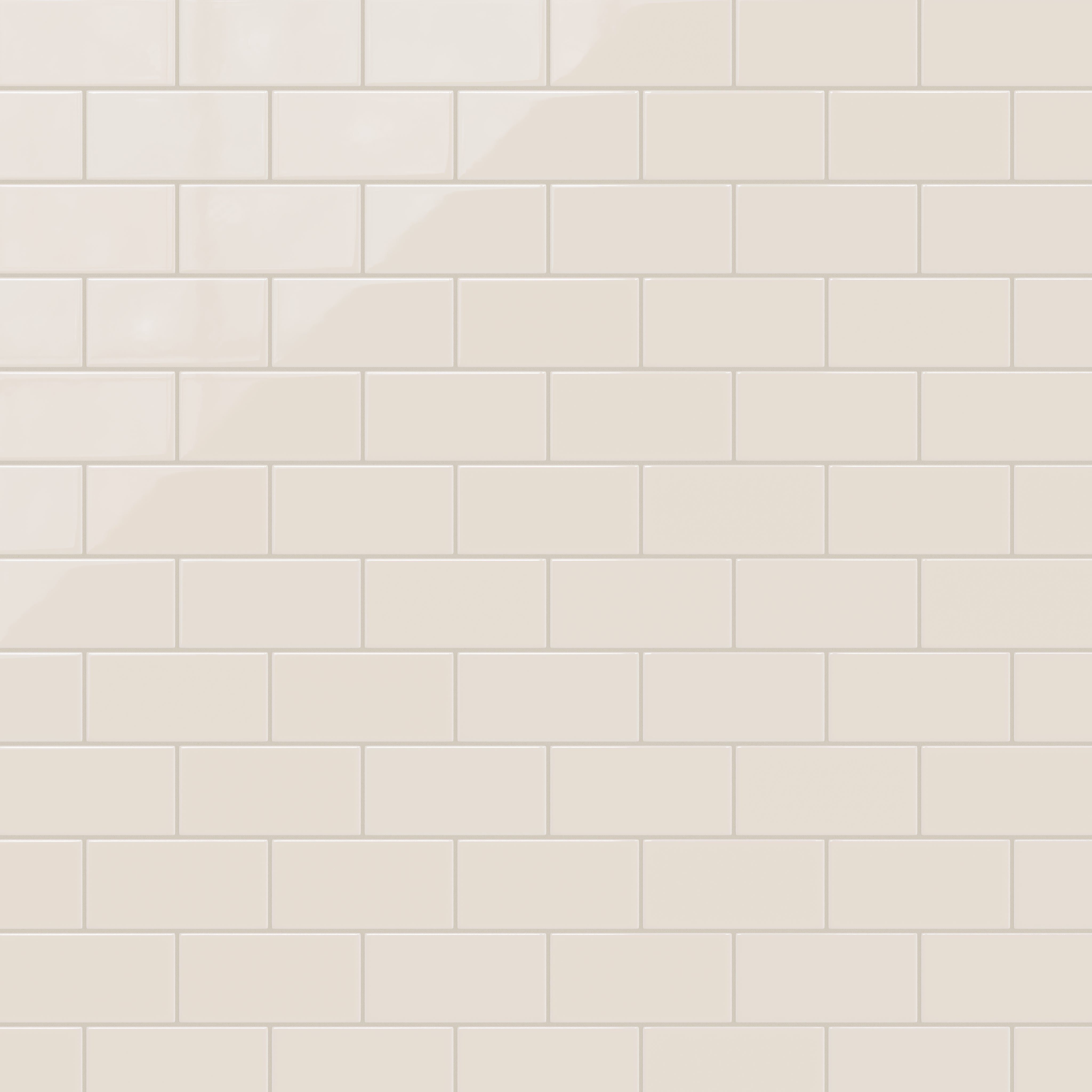 3x6 Natural Press Ceramic Tile in Pearl Gloss
