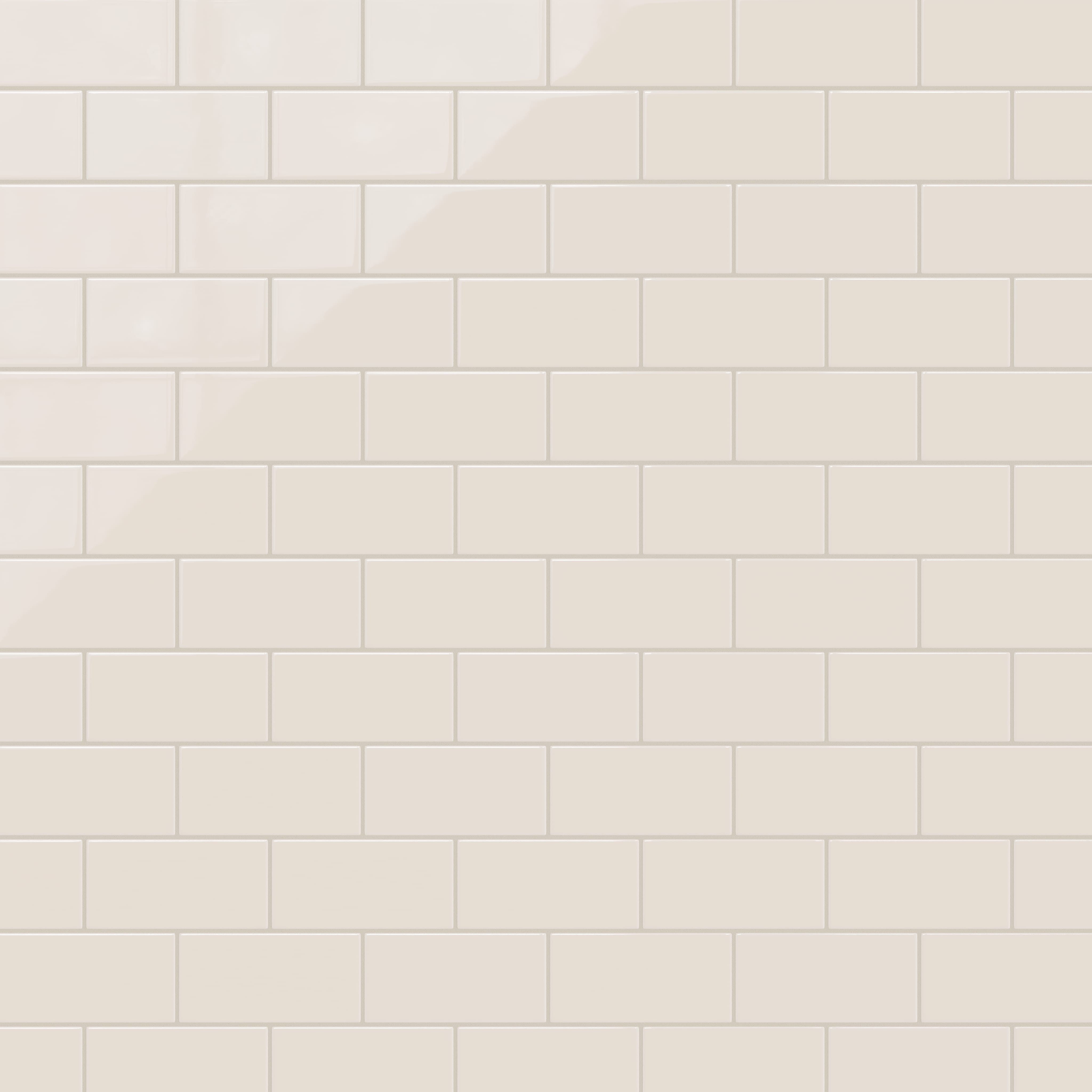 Quick Ship 3x6 Natural Press Ceramic Tile in Pearl Gloss