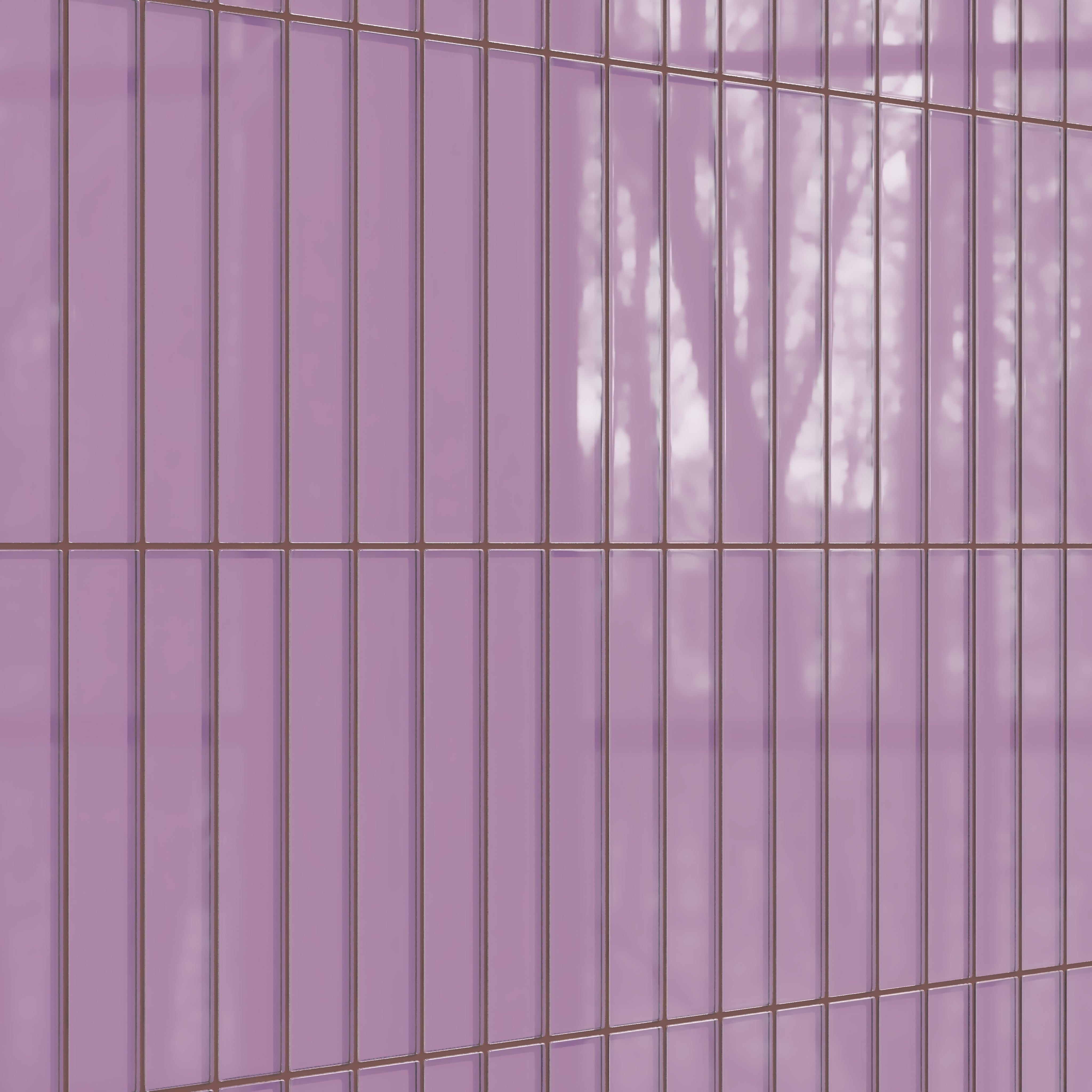 2x12 Glass Tile in Waxbill Gloss
