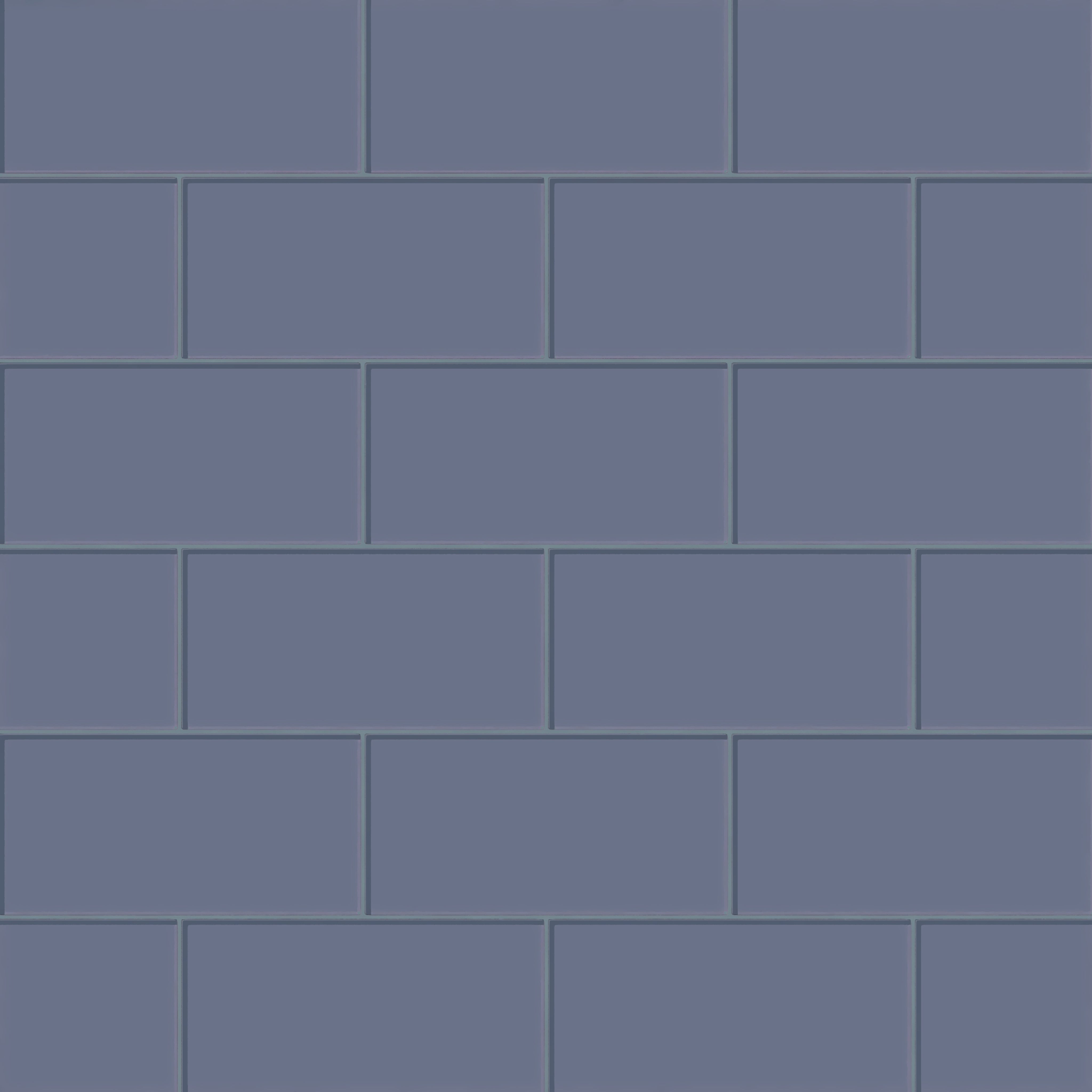 6x12 Glass Tile in Nuthatch Gloss