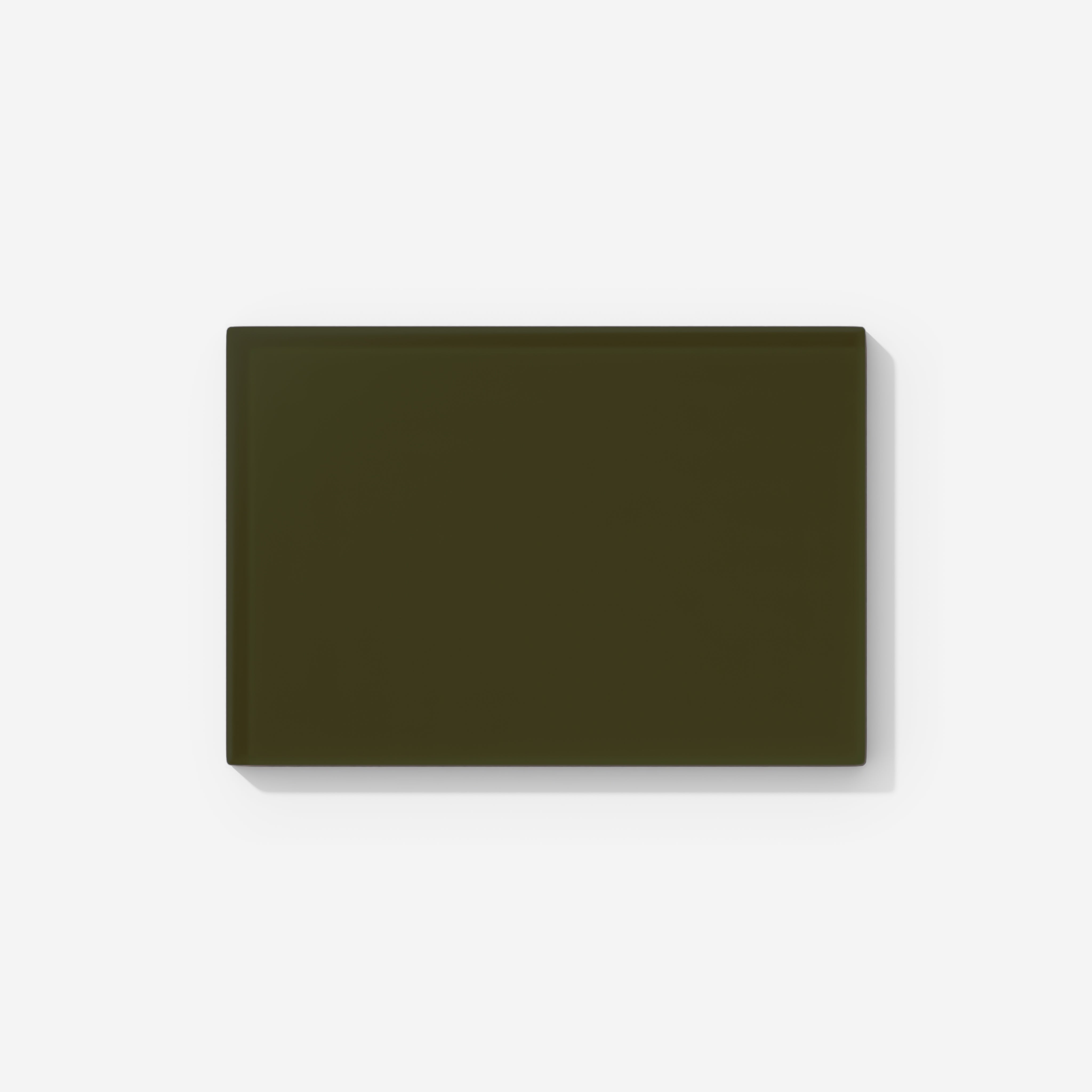 4x6 Glass Tile in Catbird Matte