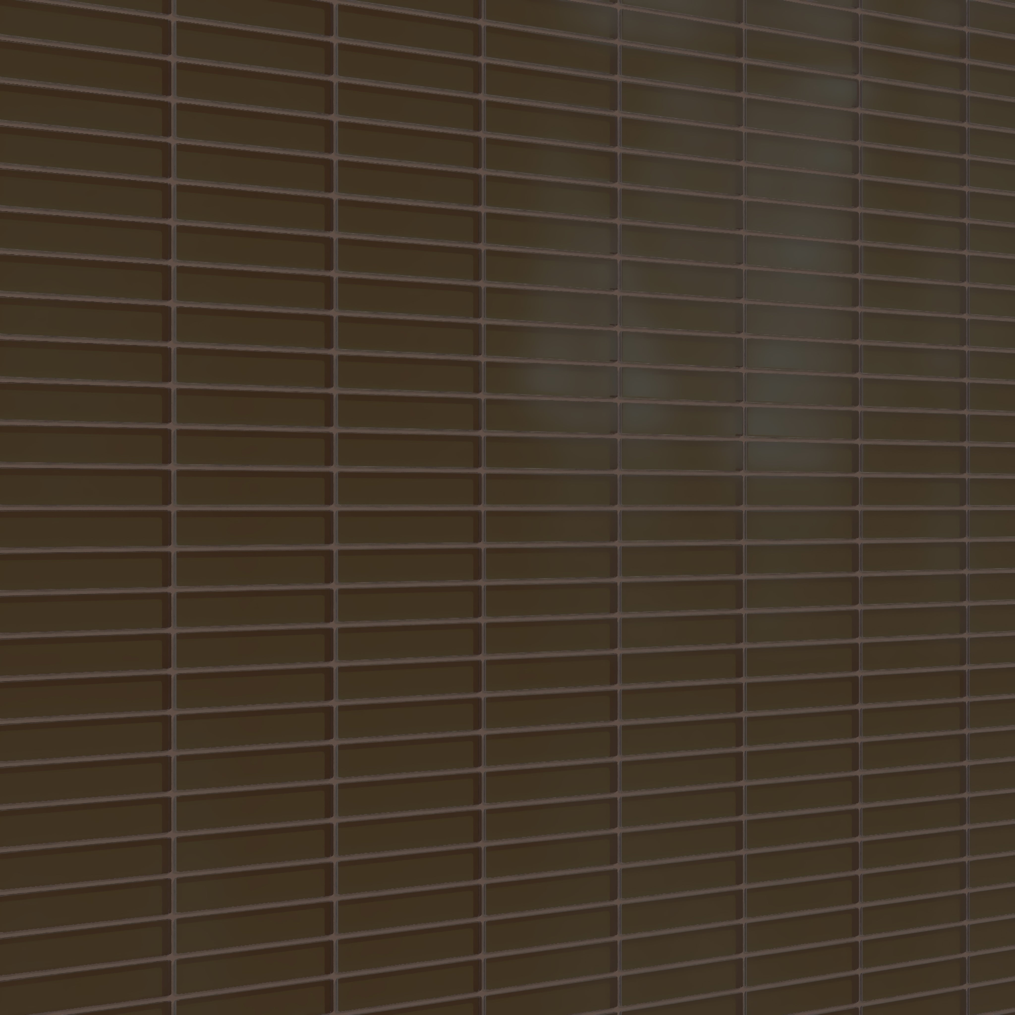 1x6 Straight Set Sheeted Glass Mosaic Tile in Osprey Matte