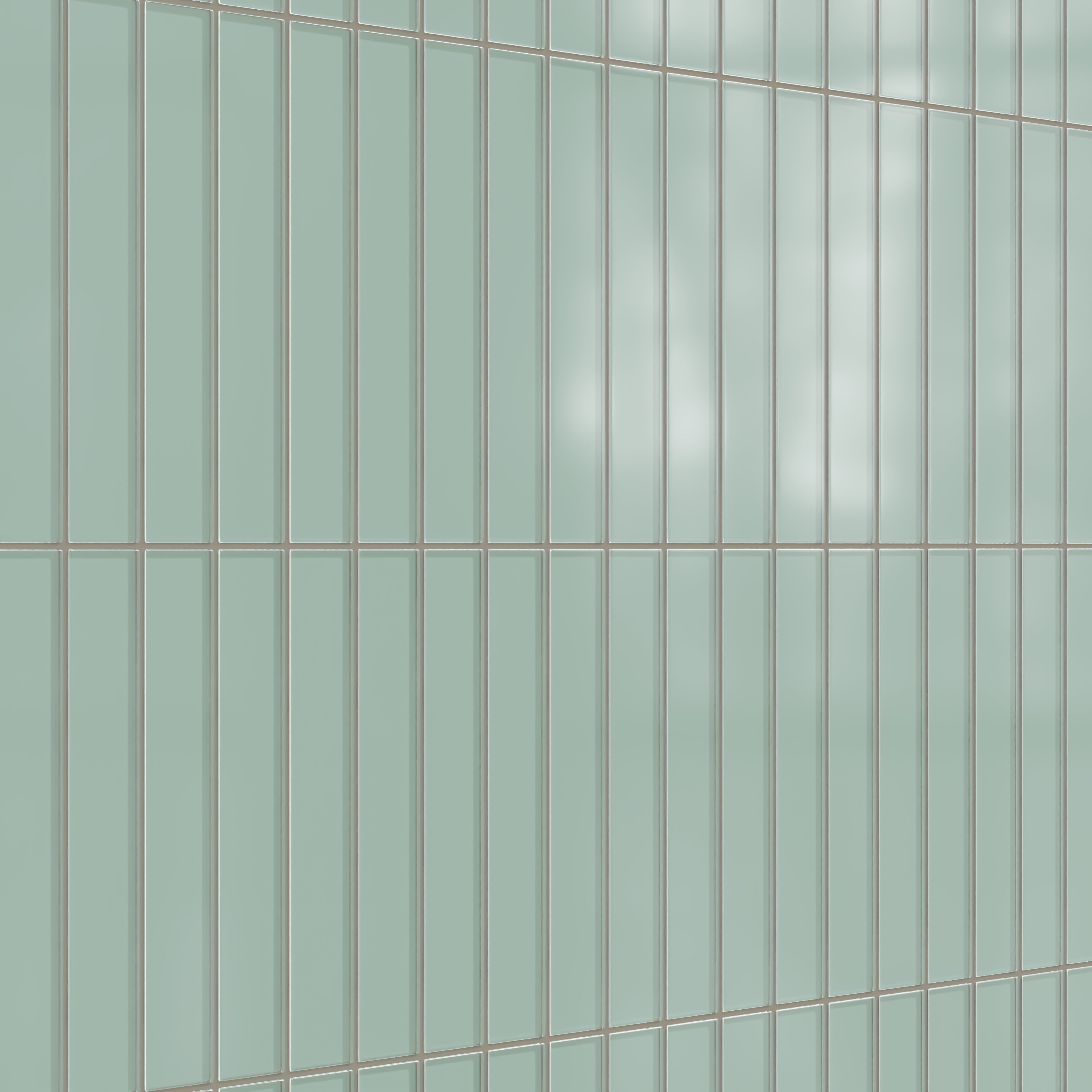 2x12 Glass Tile in Kingfisher Matte
