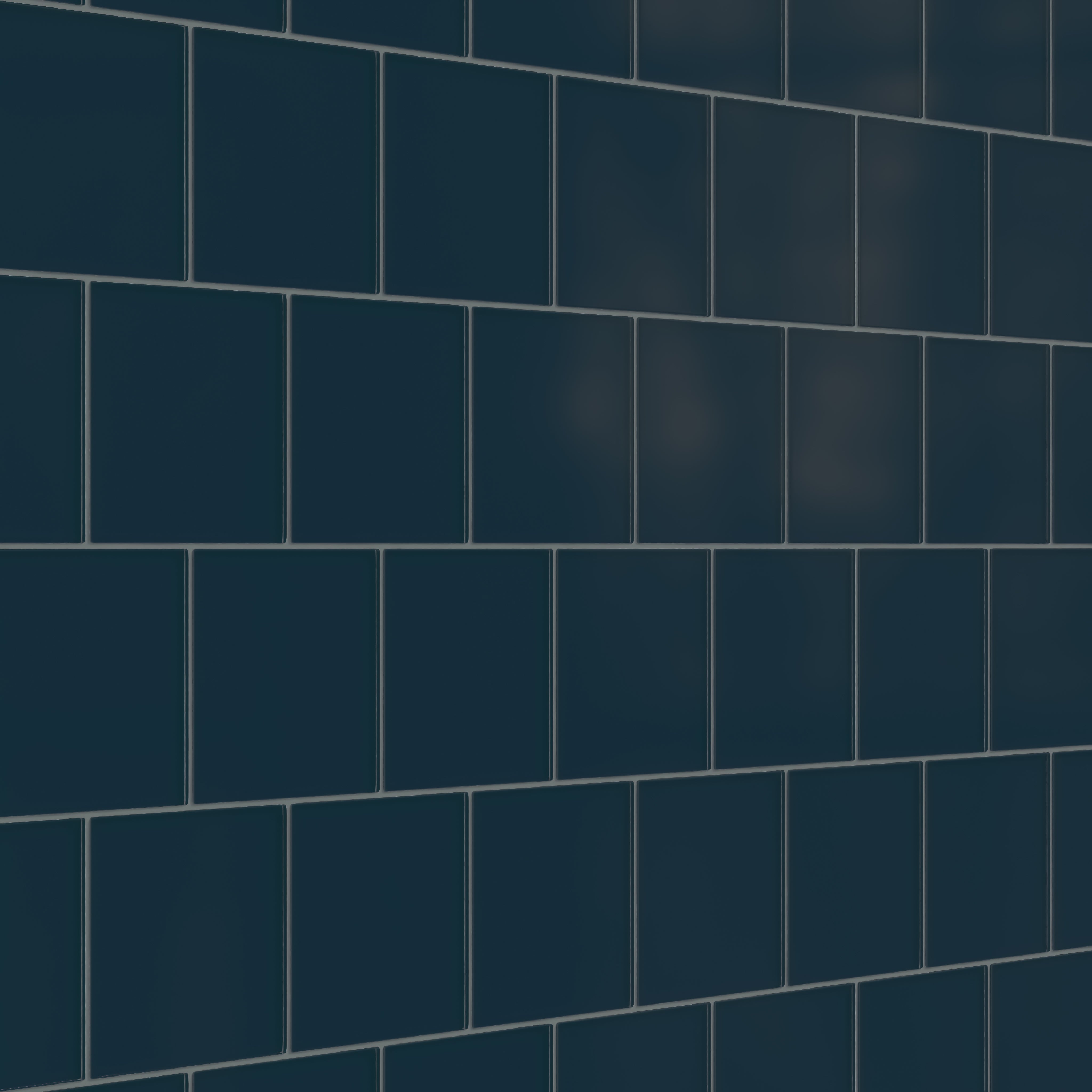 6x6 Glass Tile in Grackle Matte