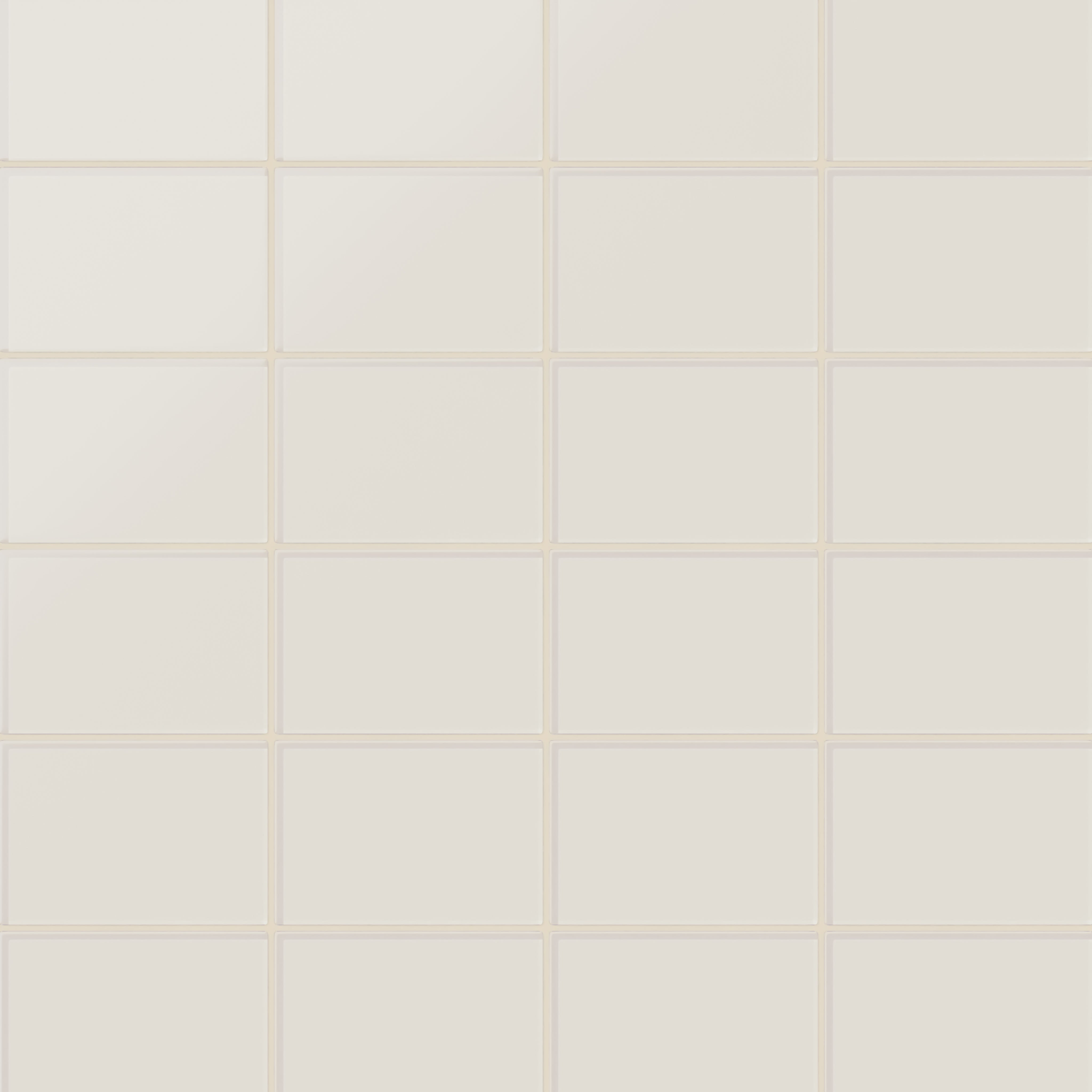 4x6 Glass Tile in Dove Matte