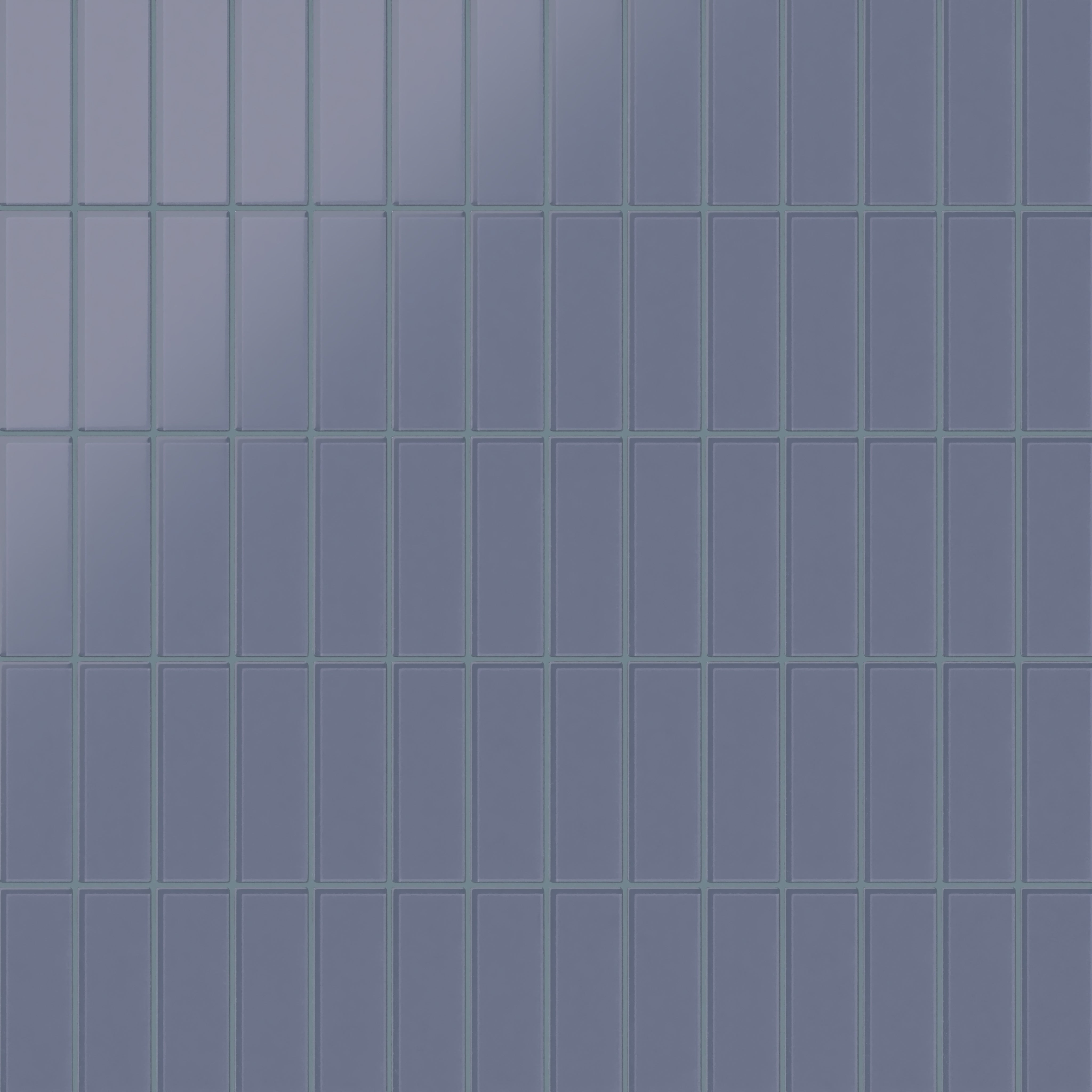 2x6 Glass Tile in Nuthatch Matte