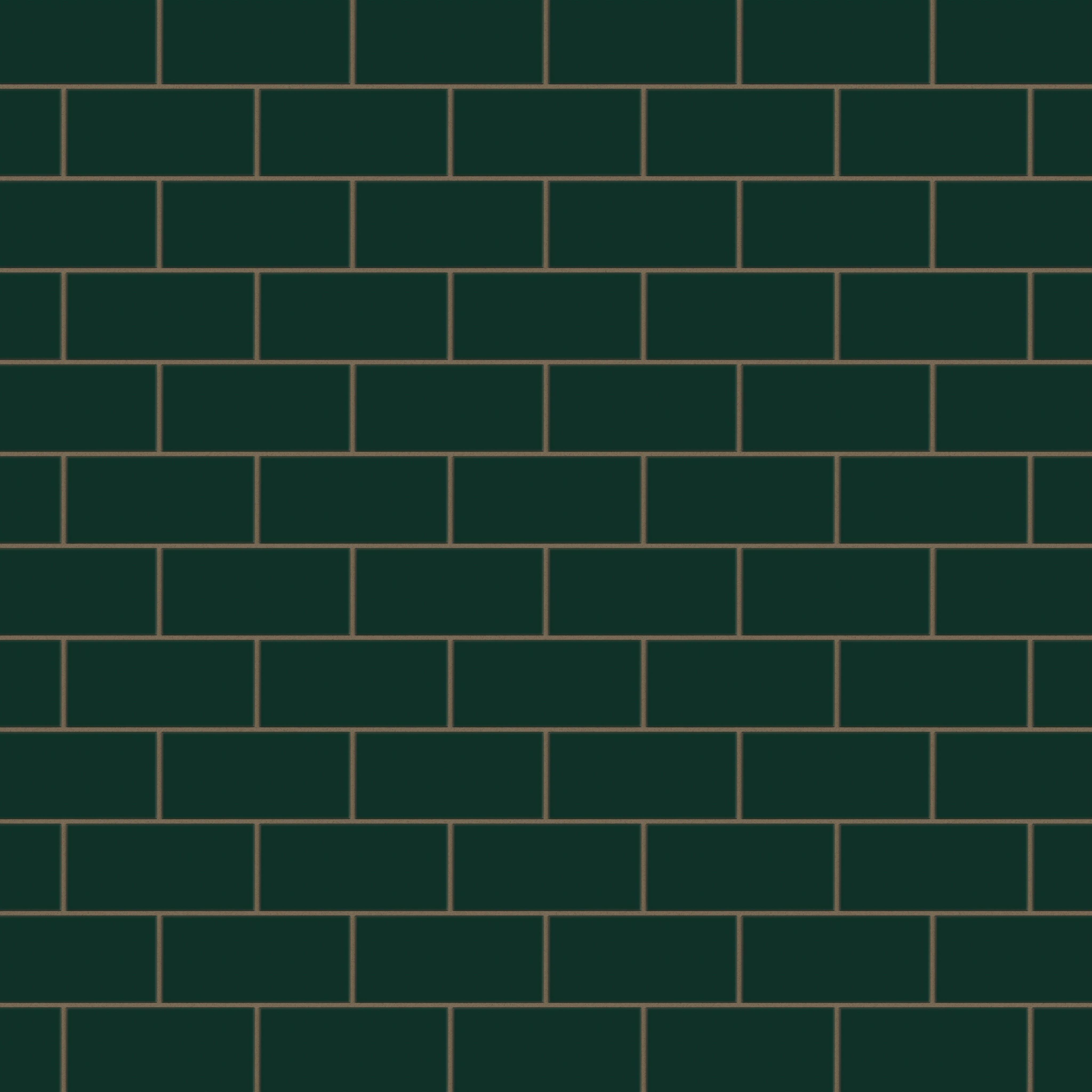 3x6 Original Ceramic Tile in Evergreen Matte