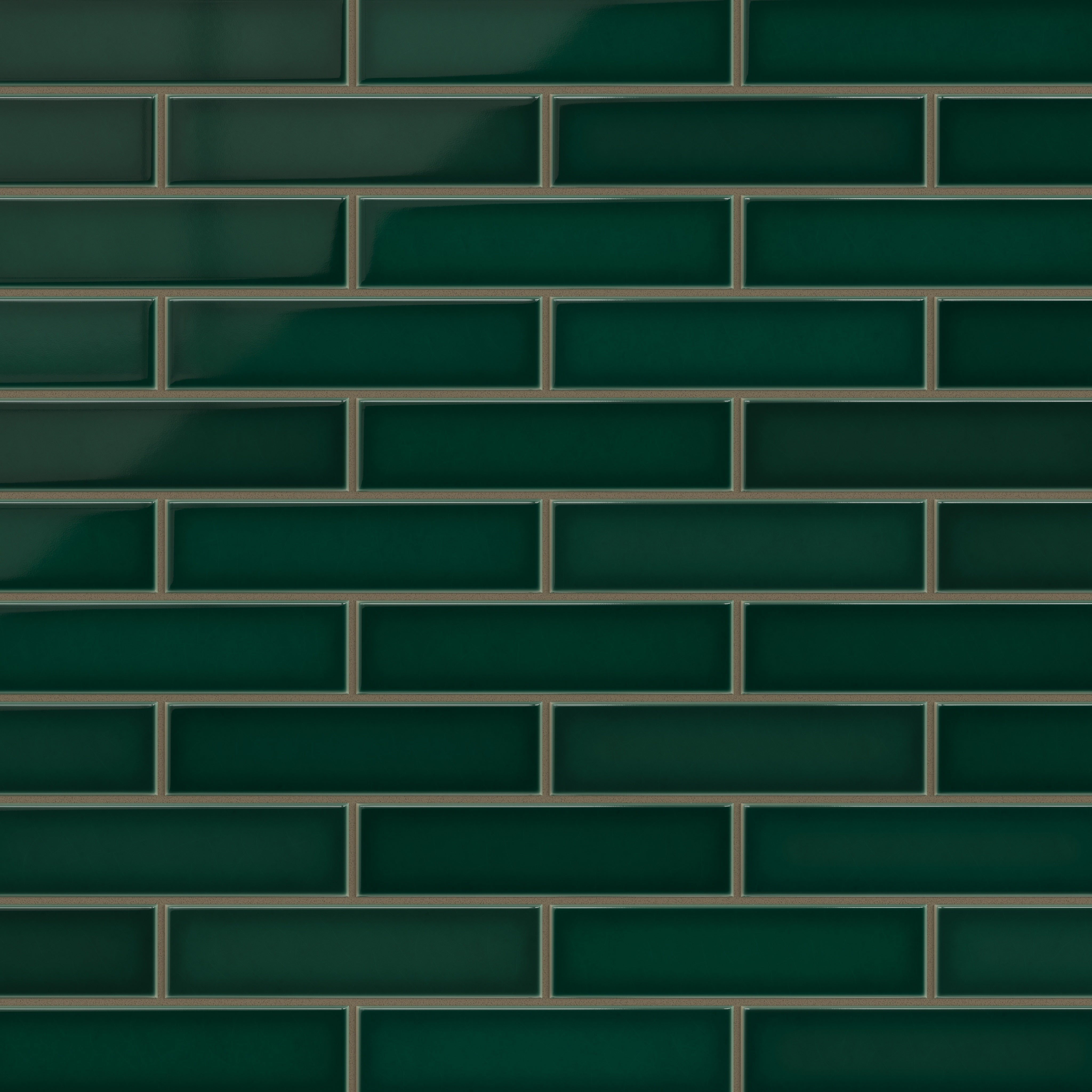 2x8 Original Ceramic Tile in Evergreen Gloss