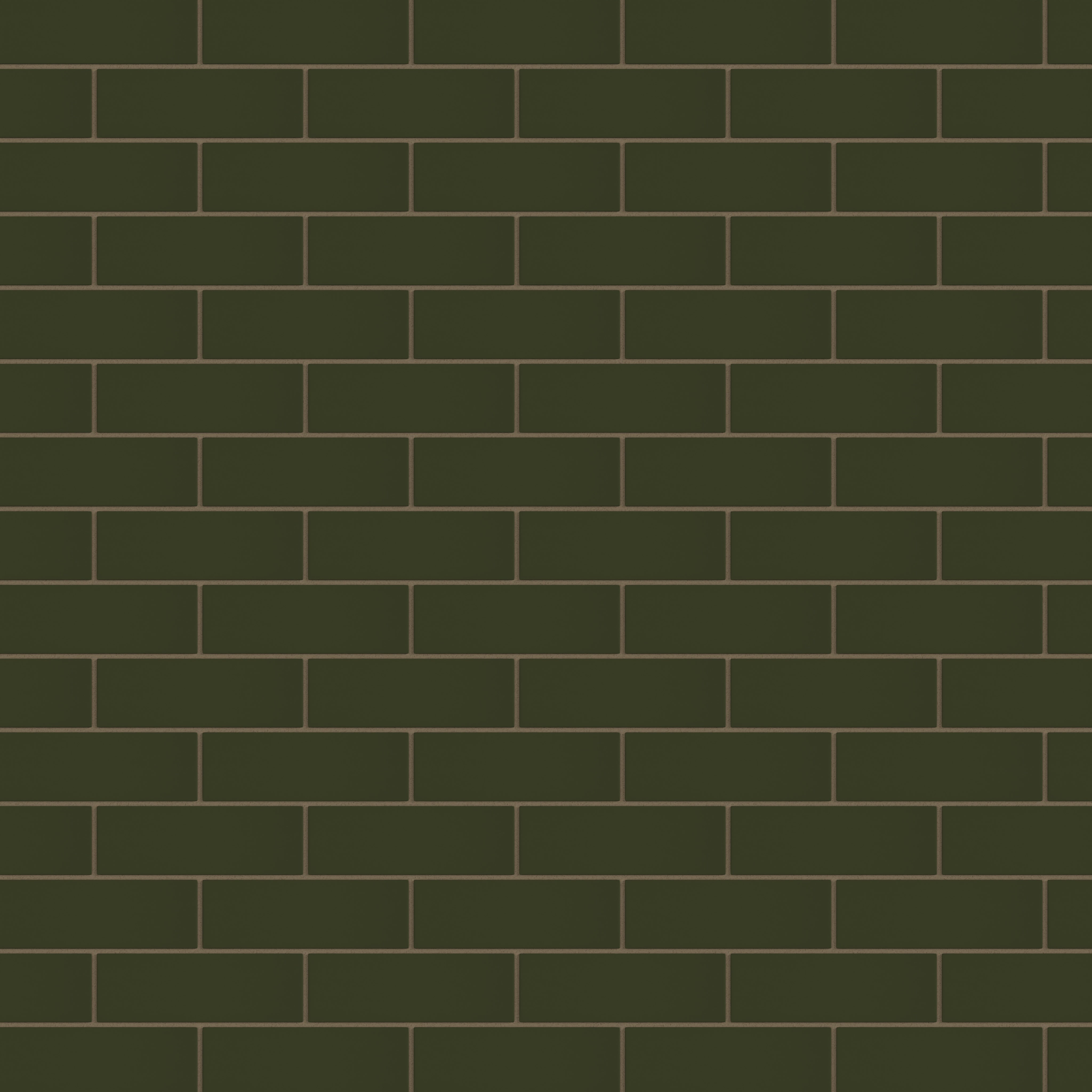 2x6 Natural Press Ceramic Tile in Green Apatite Matte